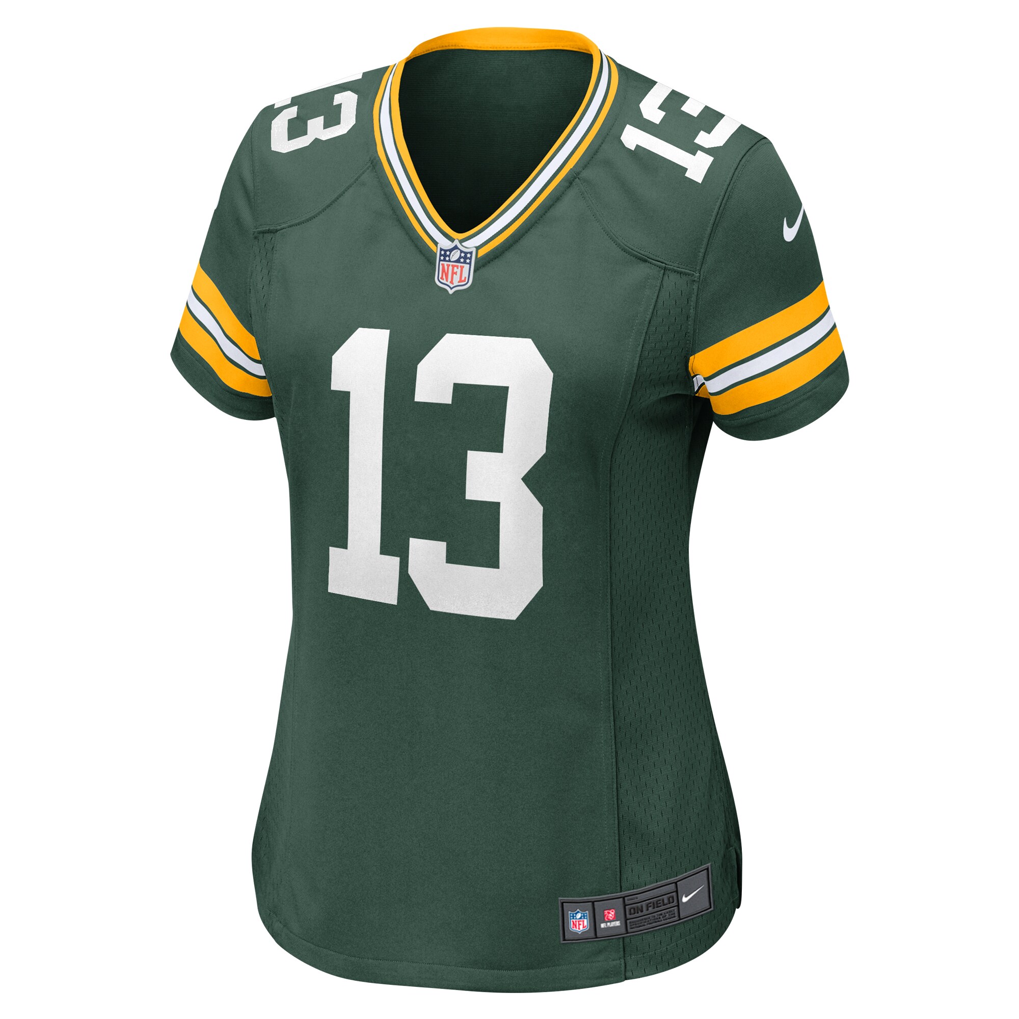 Dontayvion Wicks Green Bay Packers  Women's  Game Jersey -  Green