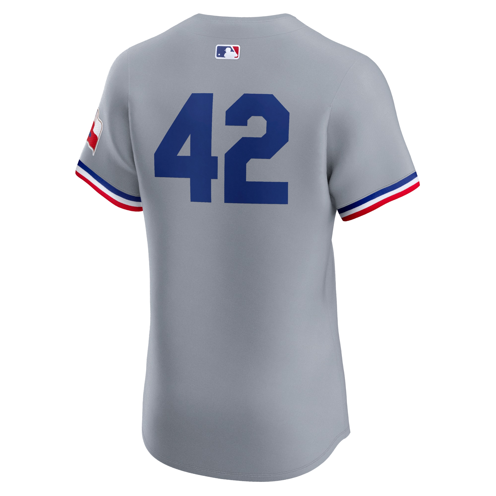Texas Rangers  Road 2024 Jackie Robinson Day Elite Jersey - Gray