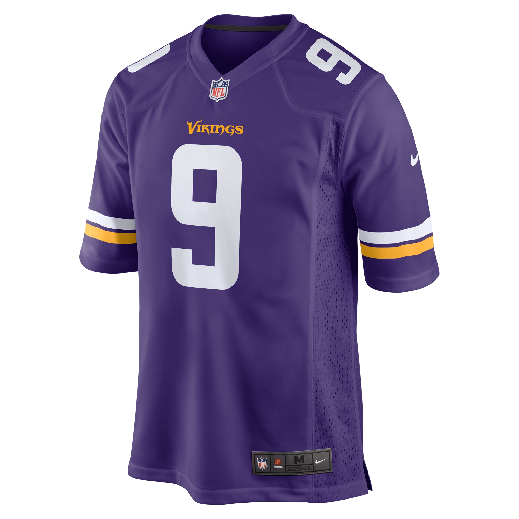 J.J. McCarthy Minnesota Vikings  2024 NFL Draft First Round Pick Player Game Jersey - Purple