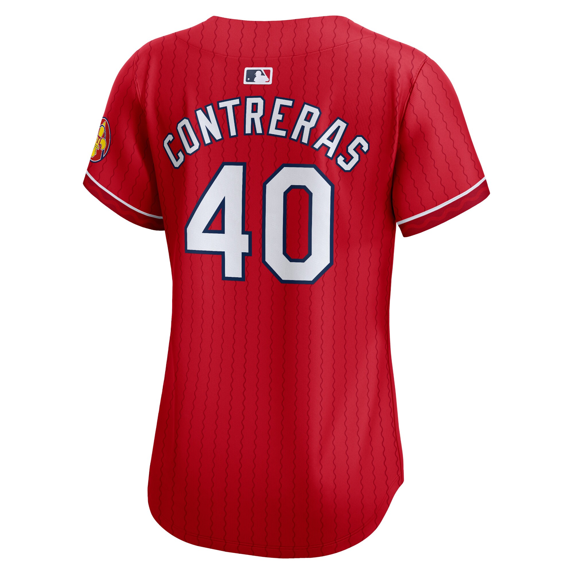 Willson Contreras St. Louis Cardinals  Women's 2024 City Connect Limited Player Jersey - Red