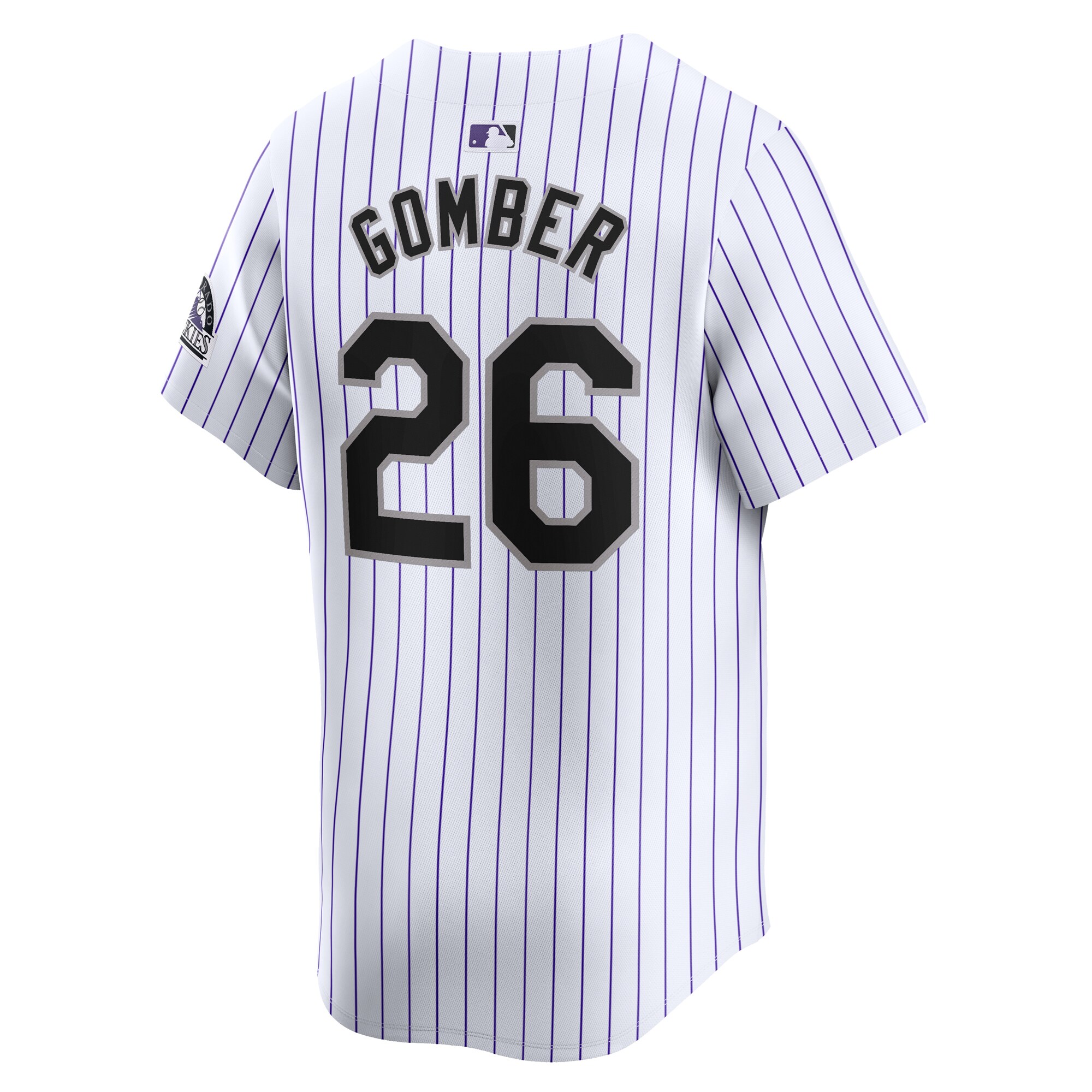 Austin Gomber Colorado Rockies  Home Limited Player Jersey - White