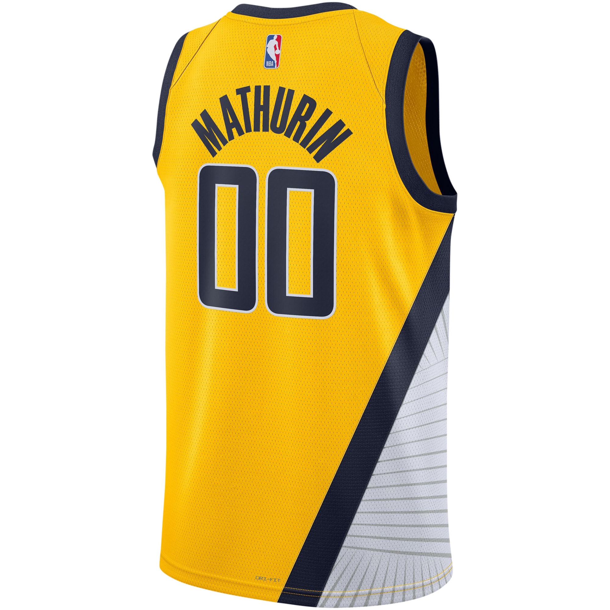 Bennedict Mathurin Indiana Pacers Jordan Brand Unisex Swingman Jersey - Statement Edition - Gold