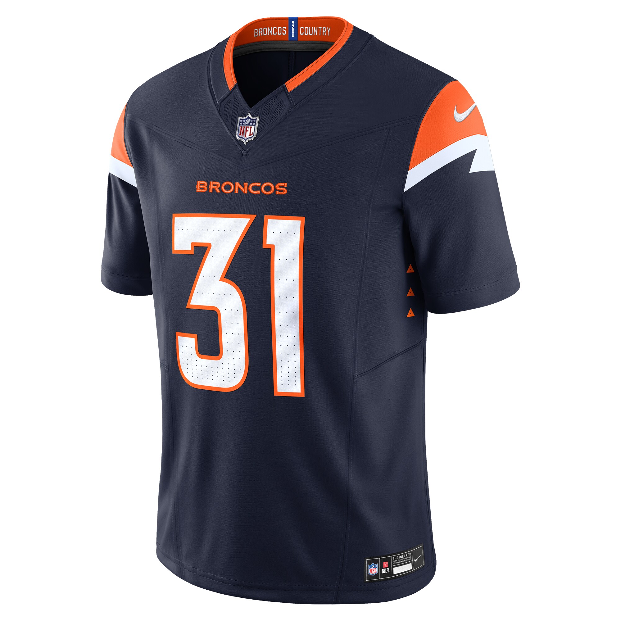 Justin Simmons Denver Broncos  Vapor F.U.S.E. Limited Jersey - Navy