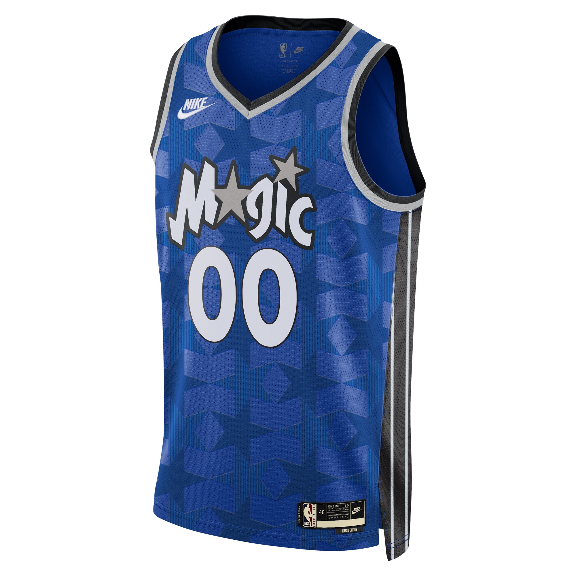 Orlando Magic  Unisex 2023\/24 Swingman Custom Jersey\u00c2\u00a0\u00e2\u20ac\u201c Classic Edition - Blue