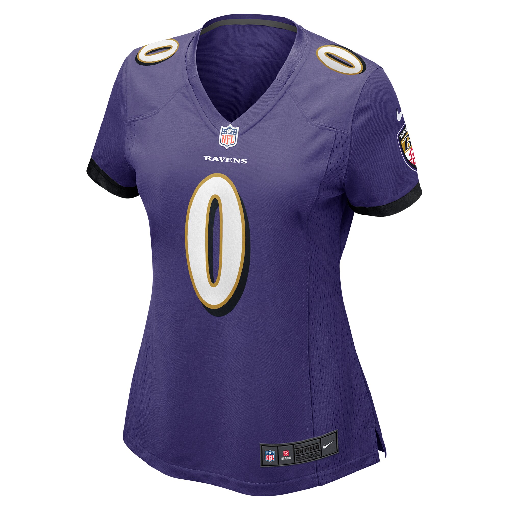 Roquan Smith Baltimore Ravens  Women's Team Game Jersey - Purple