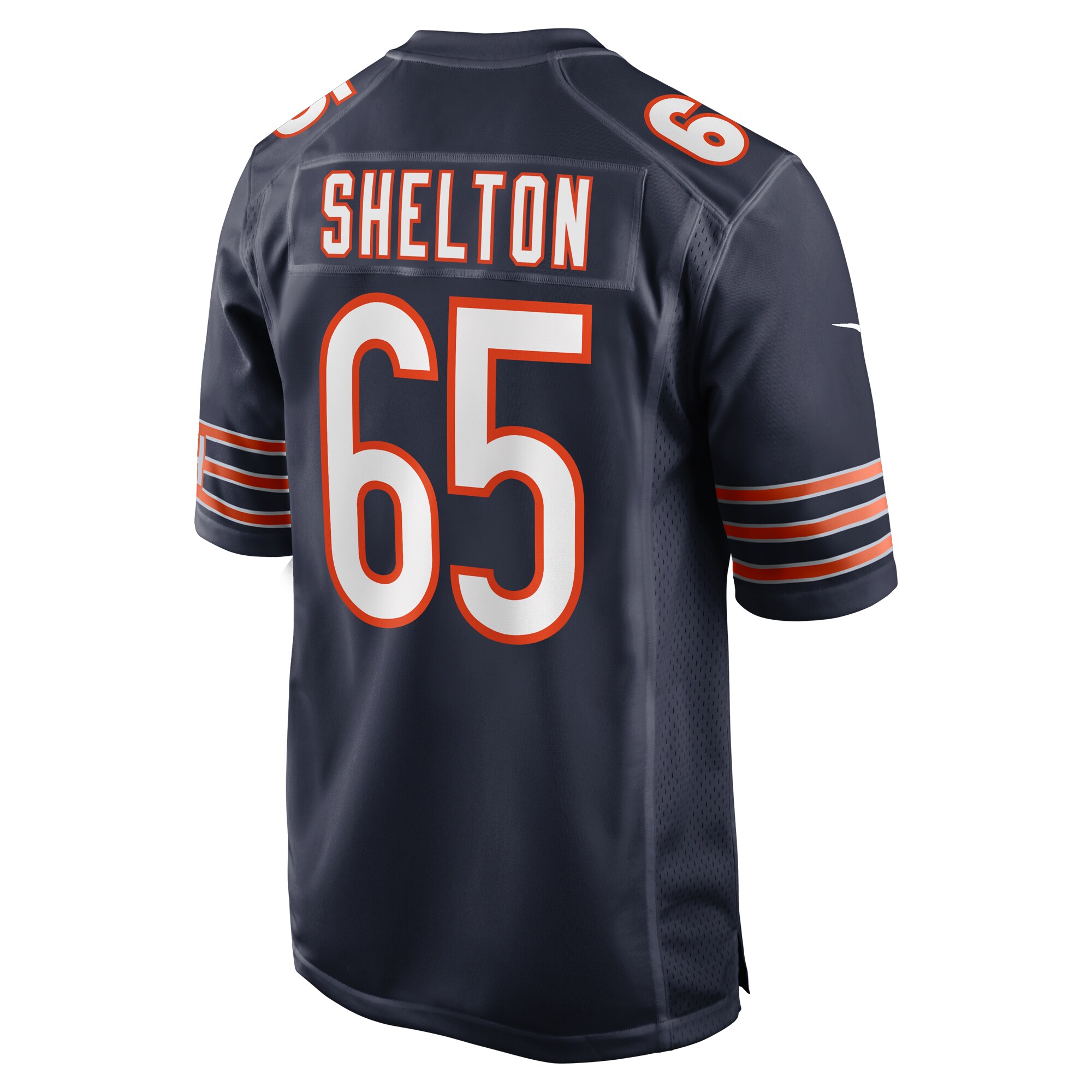Coleman Shelton Chicago Bears   Game Jersey -  Navy