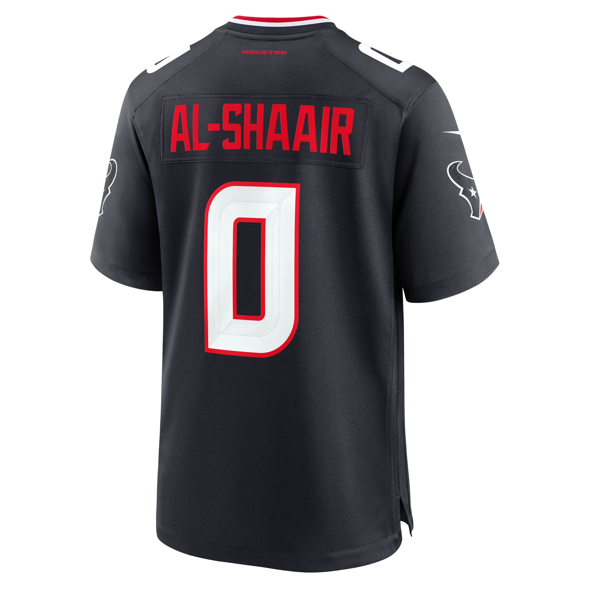 Azeez Al-Shaair Houston Texans  Team Game Jersey -  Navy