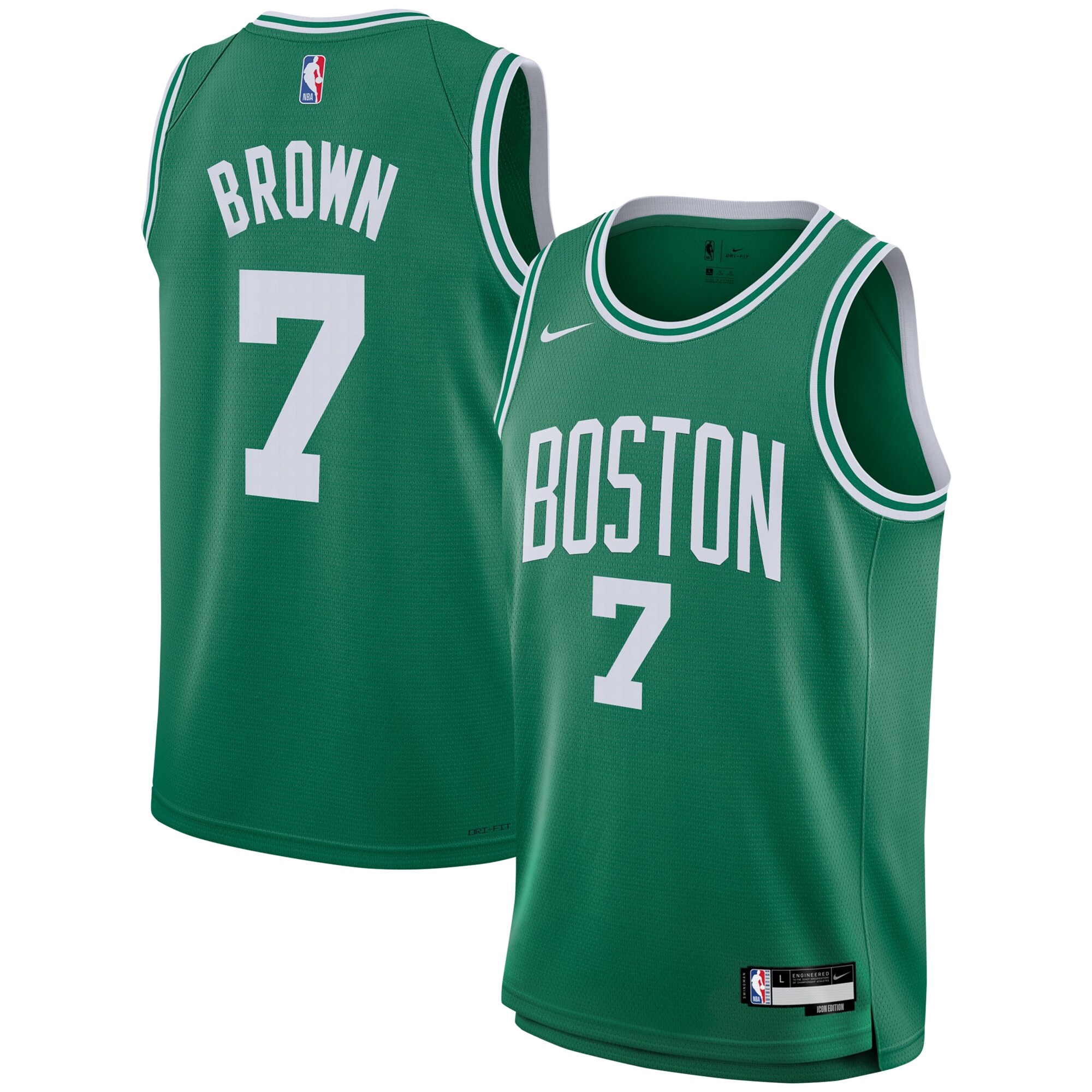 Jaylen Brown Boston Celtics  Youth Swingman Jersey - Icon Edition - Kelly Green
