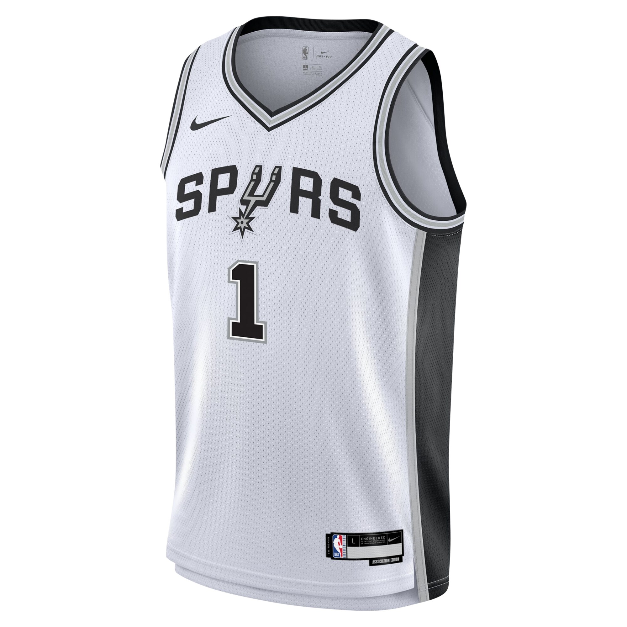 Victor Wembanyama San Antonio Spurs  Youth Swingman Jersey - Association Edition - White