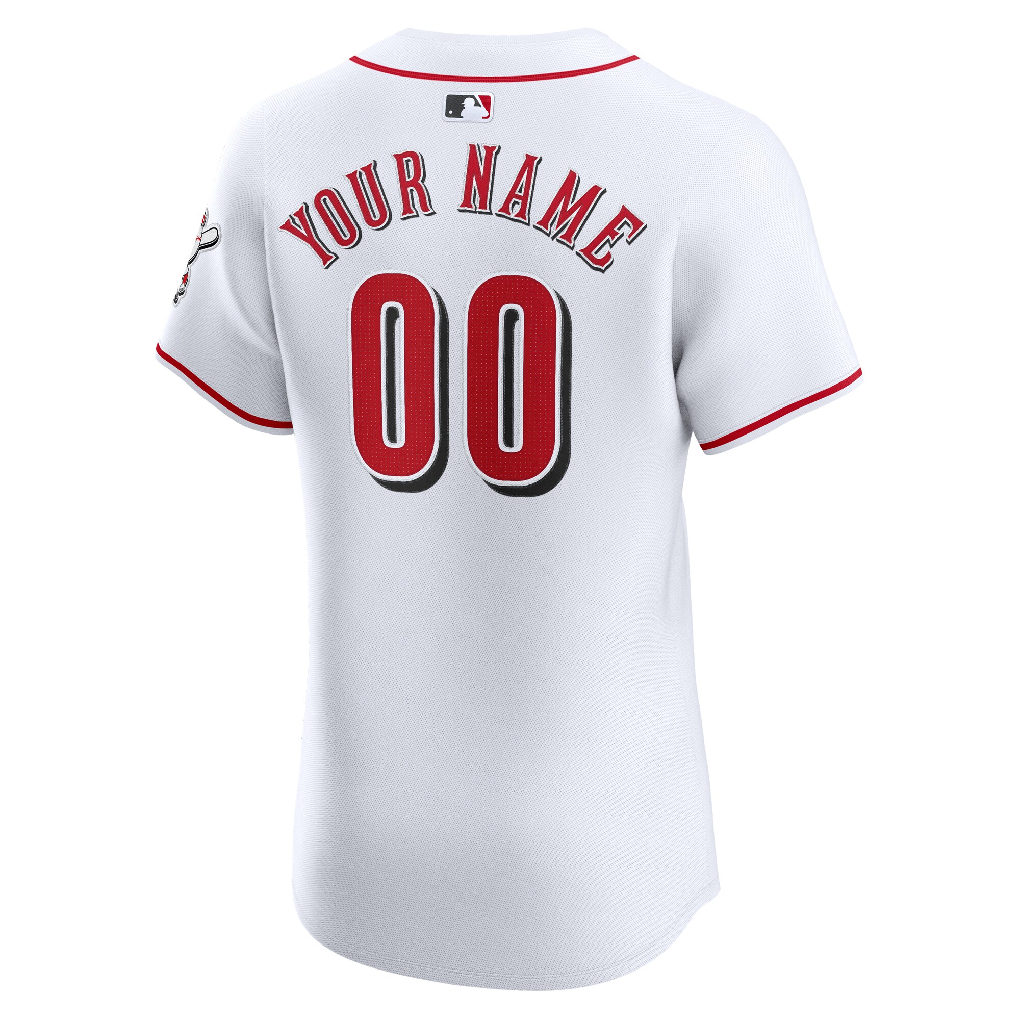 Cincinnati Reds  Home Elite Custom Jersey - White