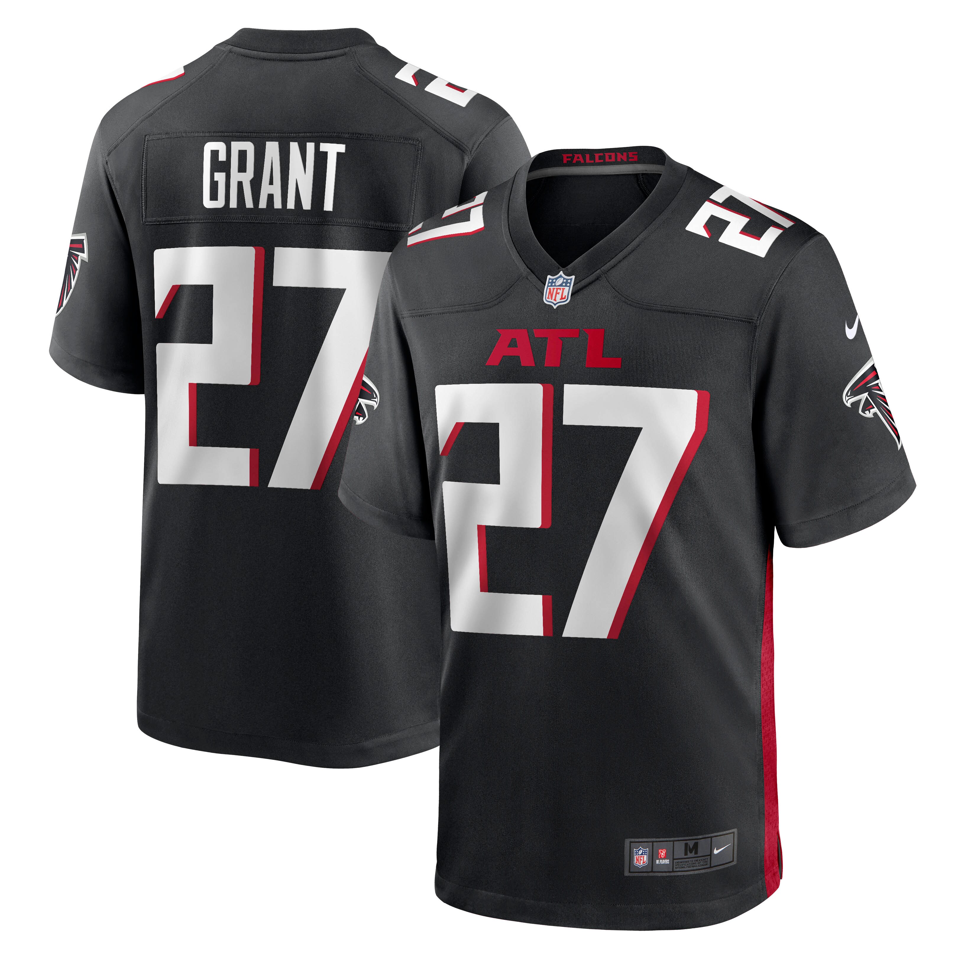 Richie Grant Atlanta Falcons  Game Jersey - Black