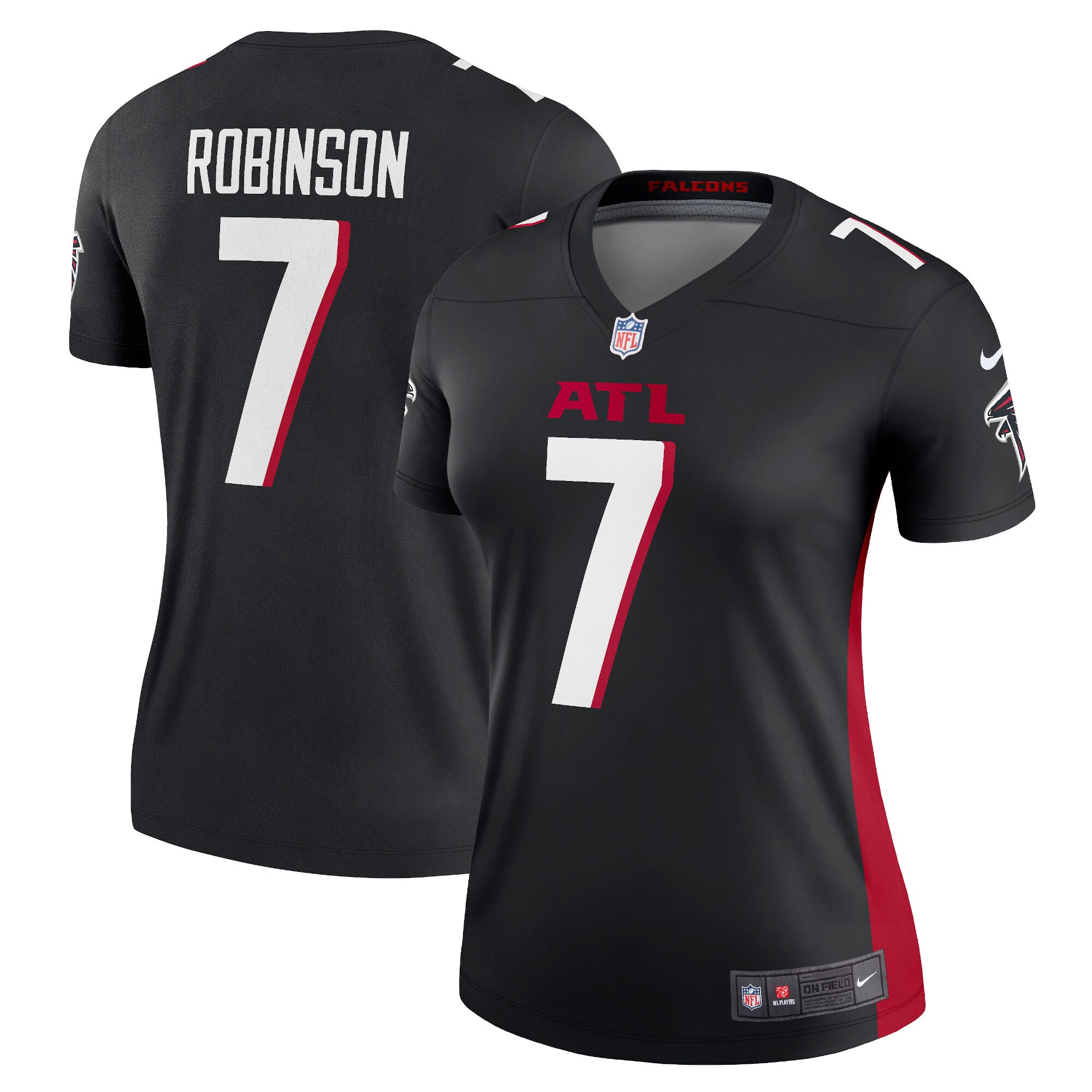 Bijan Robinson Atlanta Falcons  Women's  Legend Jersey - Black