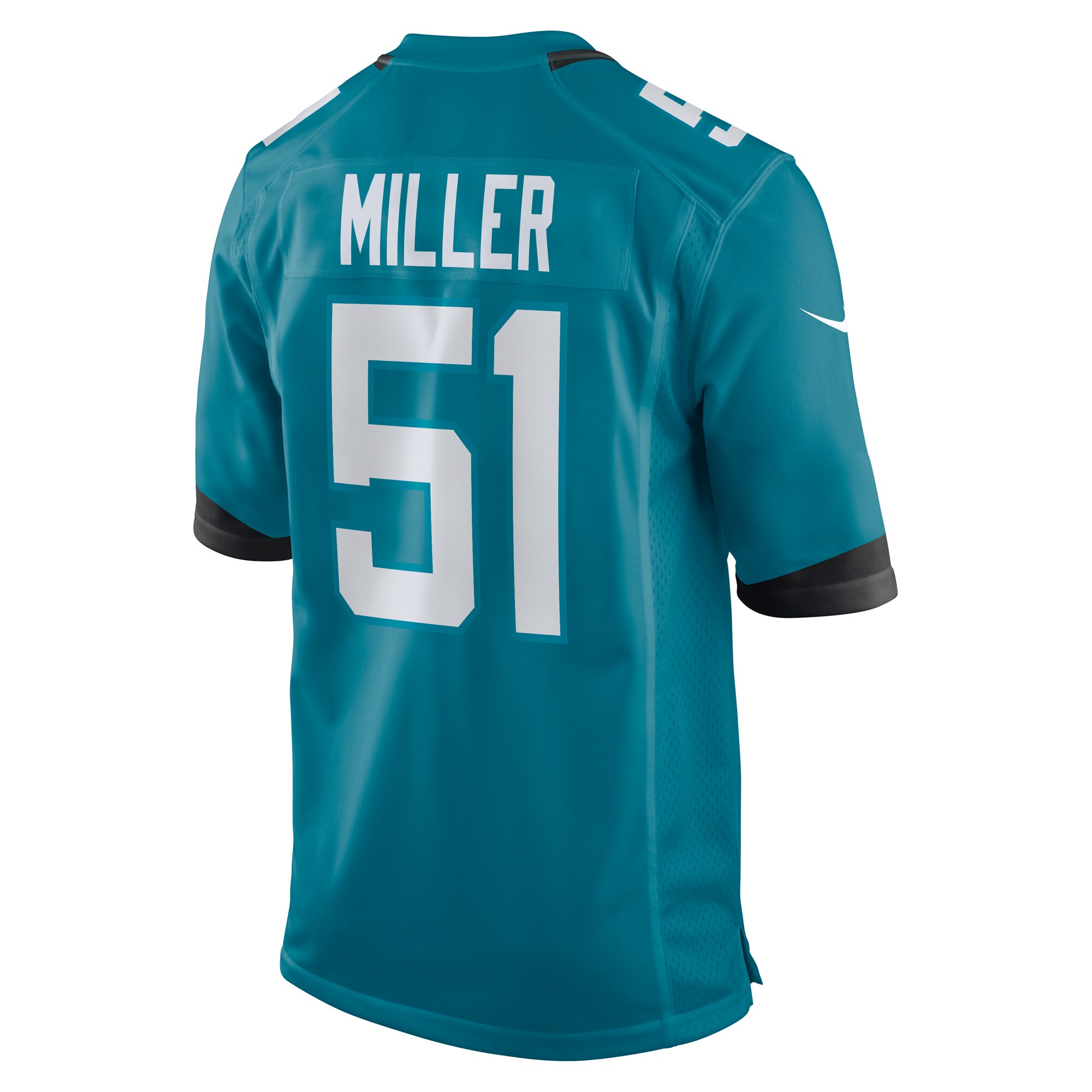 Ventrell Miller Jacksonville Jaguars   Game Jersey -  Teal