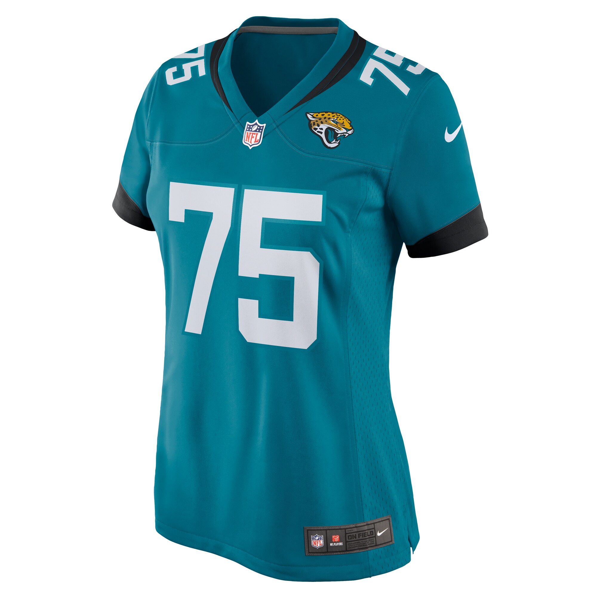 Cooper Hodges Jacksonville Jaguars  Women's  Game Jersey -  Teal