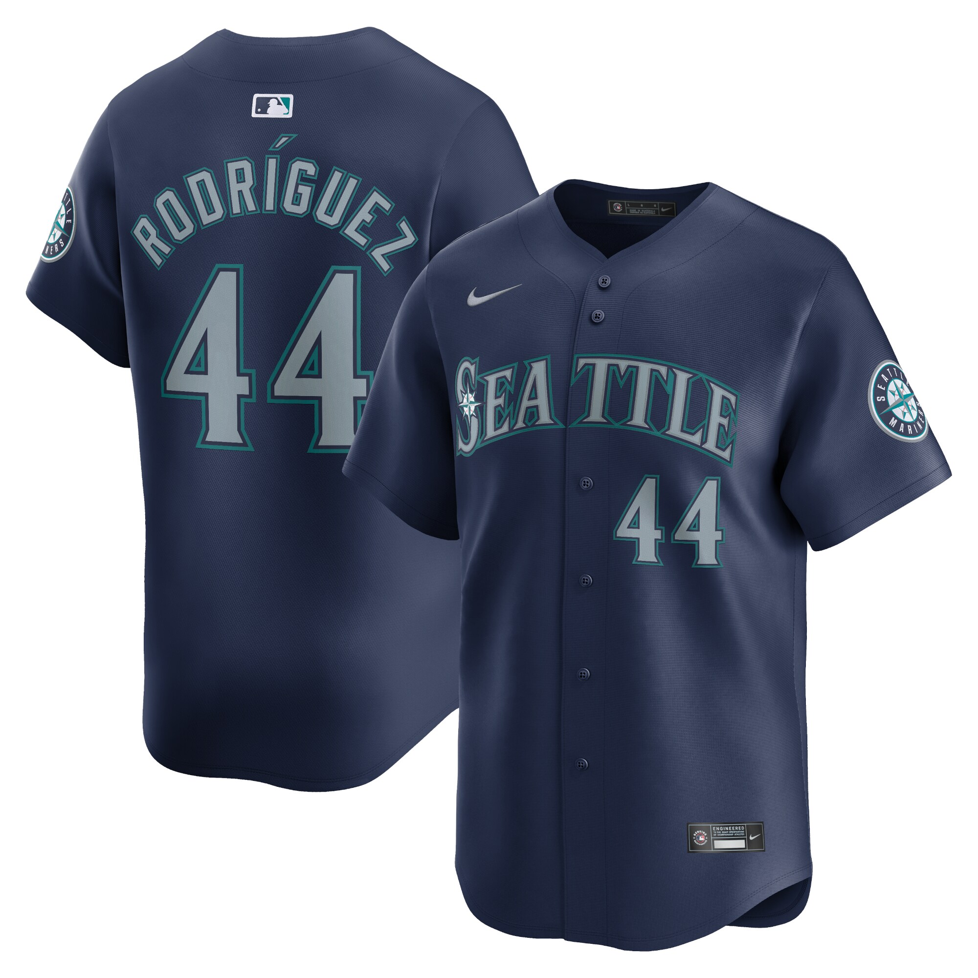 Julio Rodr\u00c3\u00adguez Seattle Mariners  Road Limited Player Jersey\u00c2\u00a0\u00e2\u20ac\u201c Navy