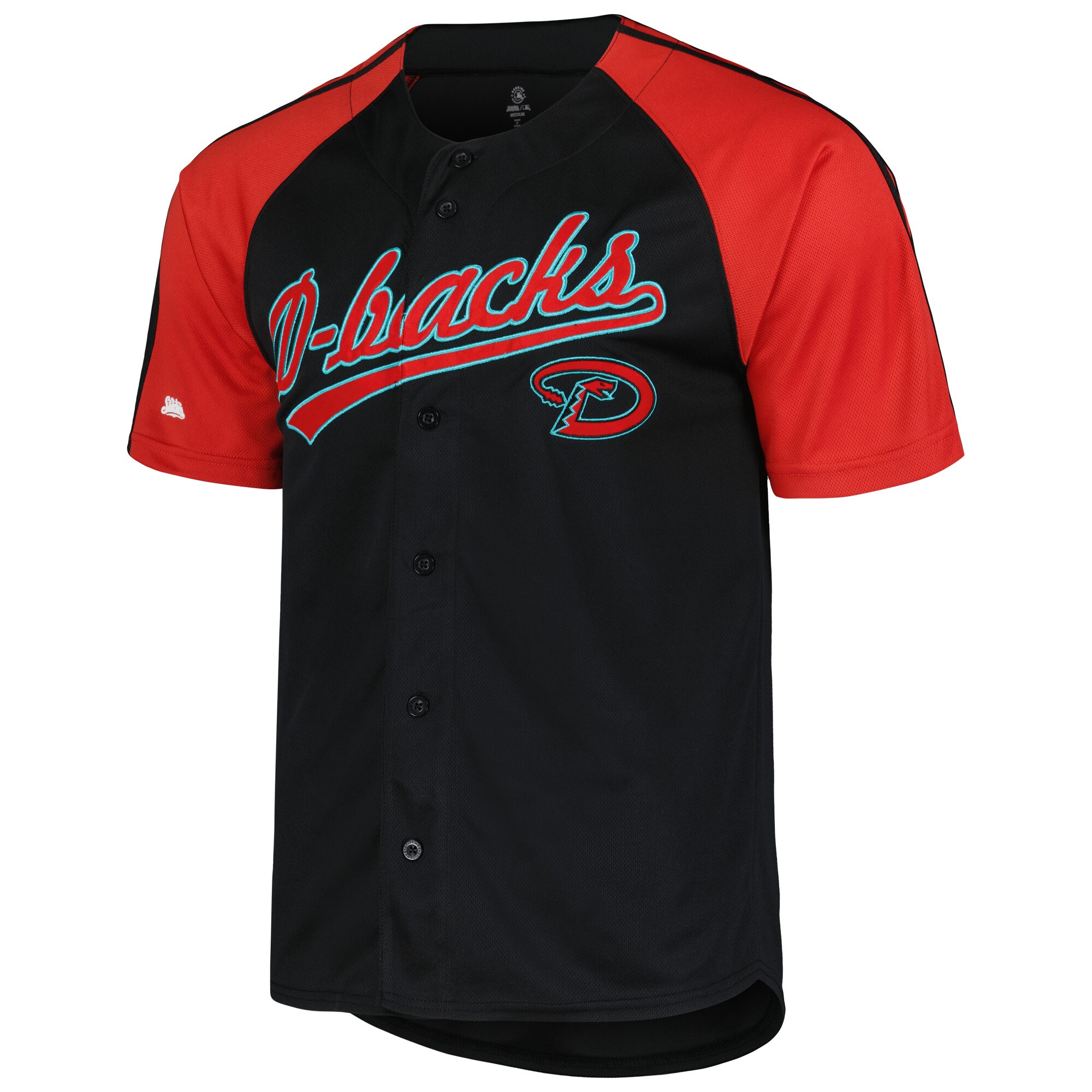 Arizona Diamondbacks Stitches Team Raglan Jersey - Black