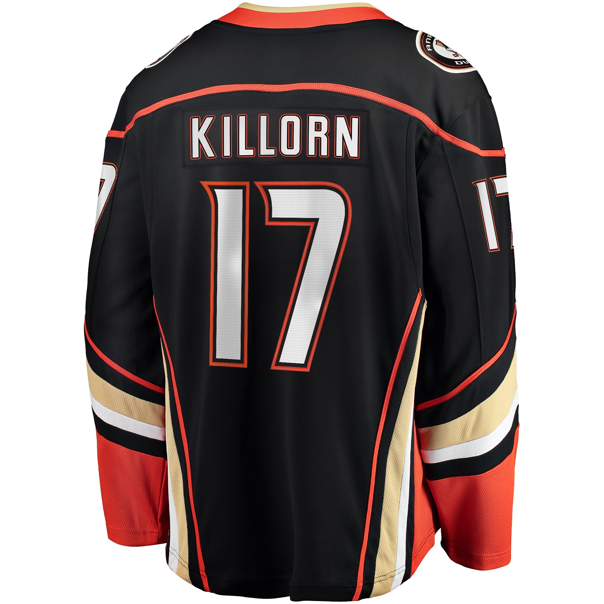 Alex Killorn Anaheim Ducks Fanatics Home Breakaway Jersey - Black