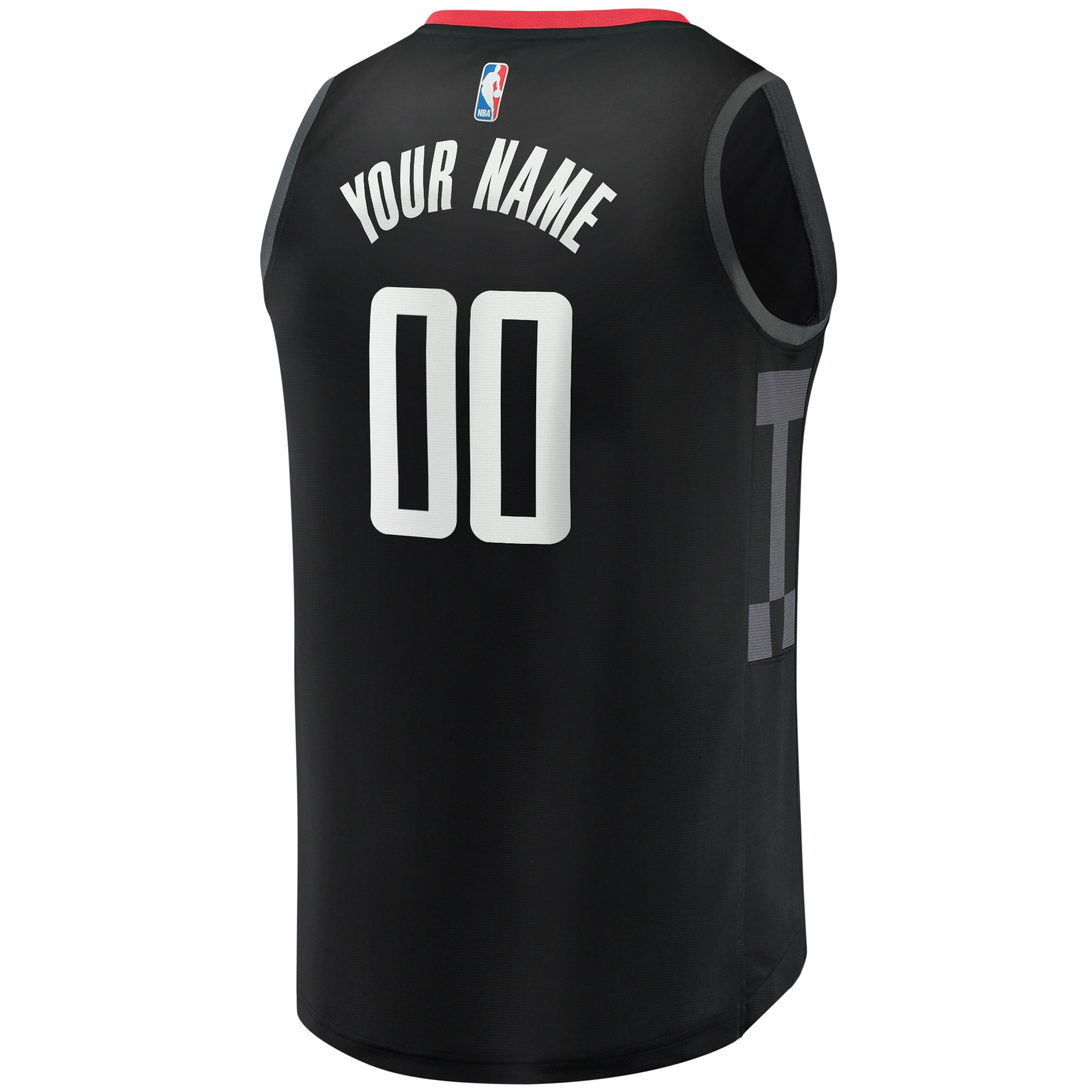 Houston Rockets Fanatics Fast Break Replica Custom Jersey - Statement Edition - Black