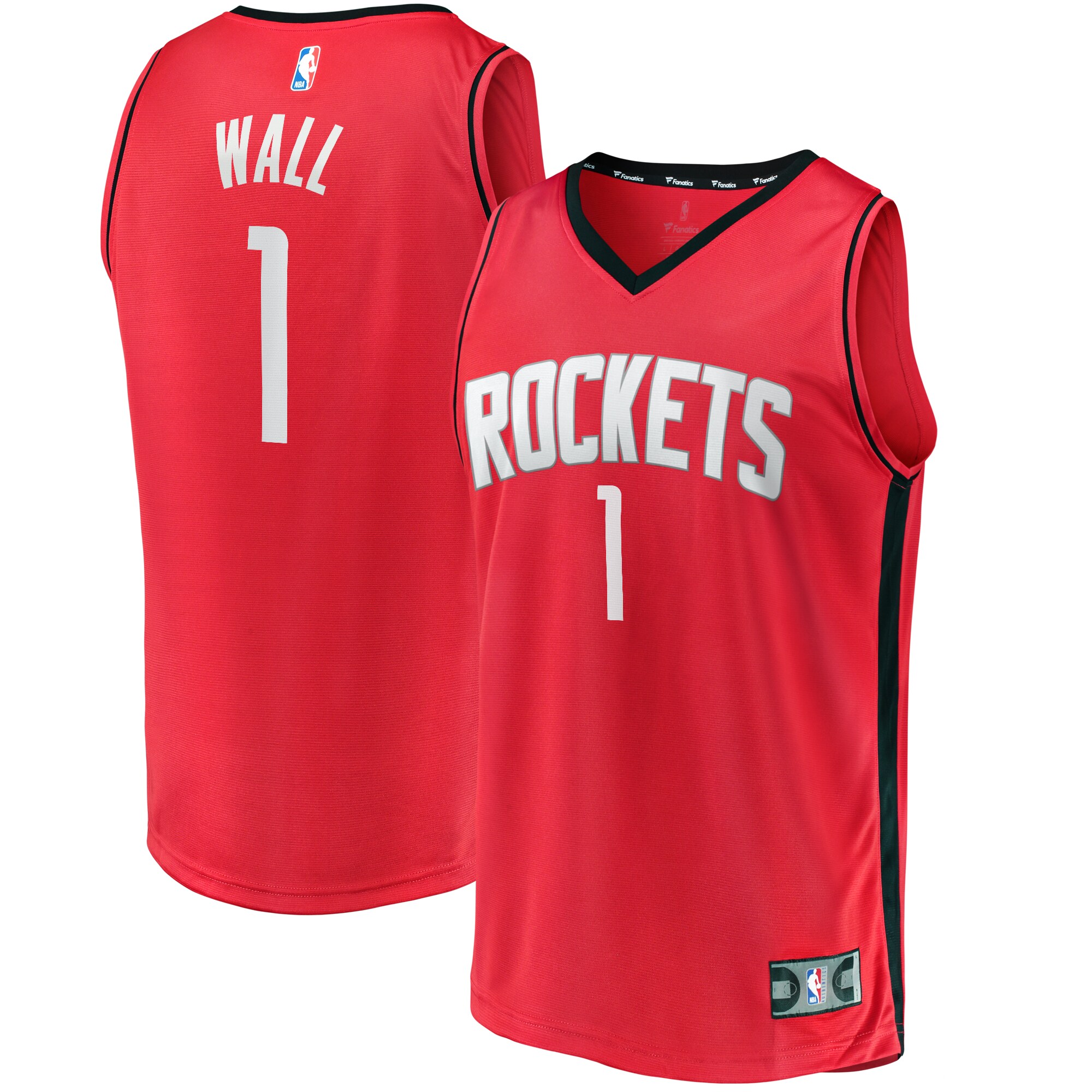 John Wall Houston Rockets Fanatics Youth Fast Break Replica Jersey Red - Icon Edition