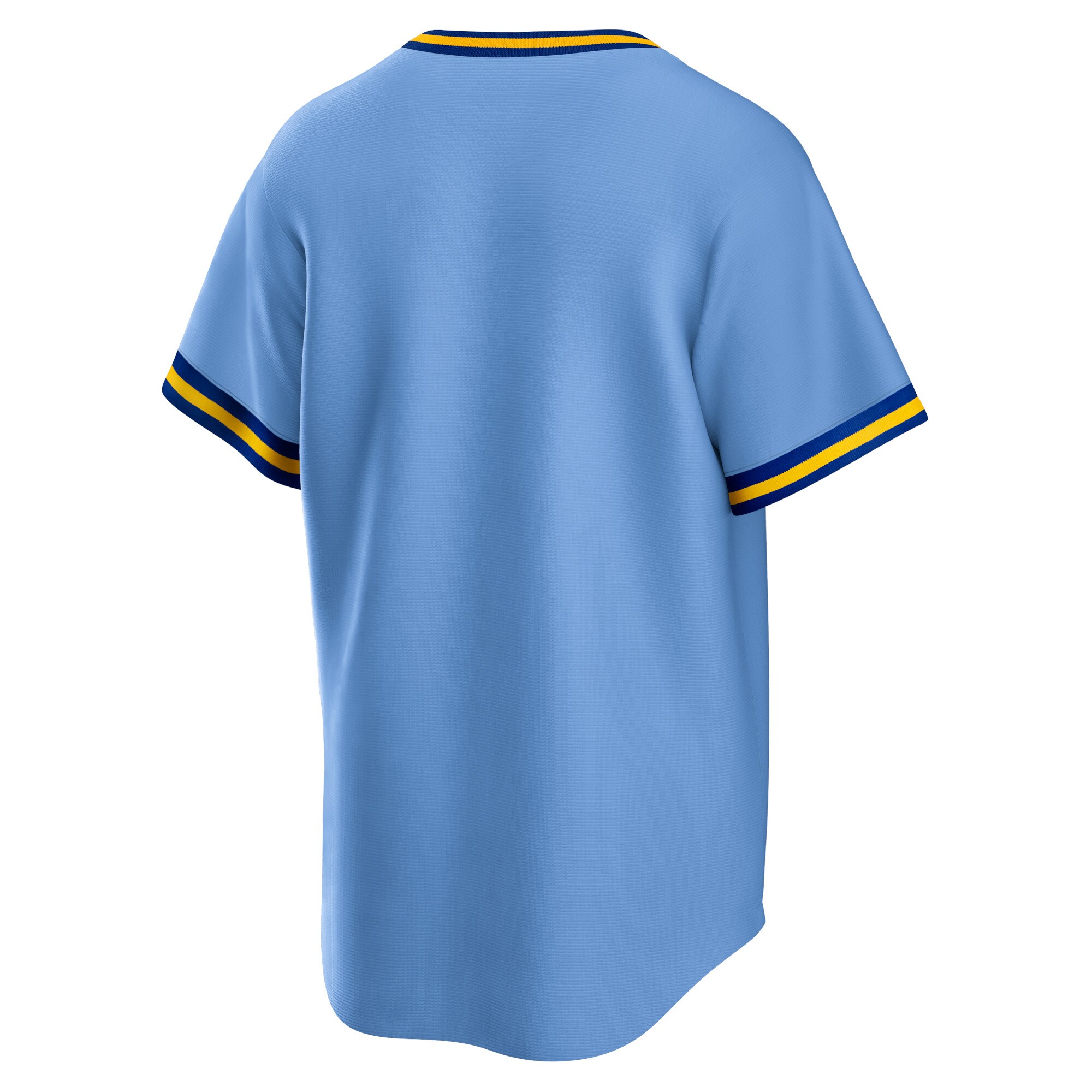 Milwaukee Brewers  Road Cooperstown Collection Team Jersey - Powder Blue