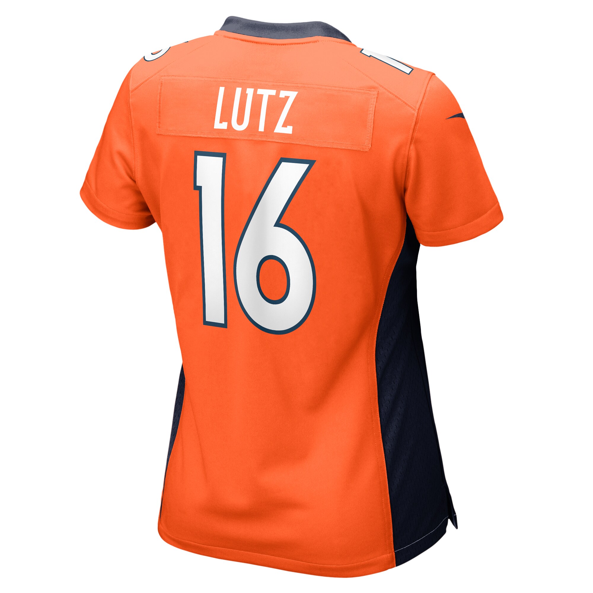 Wil Lutz Denver Broncos  Women's  Game Jersey -  Orange