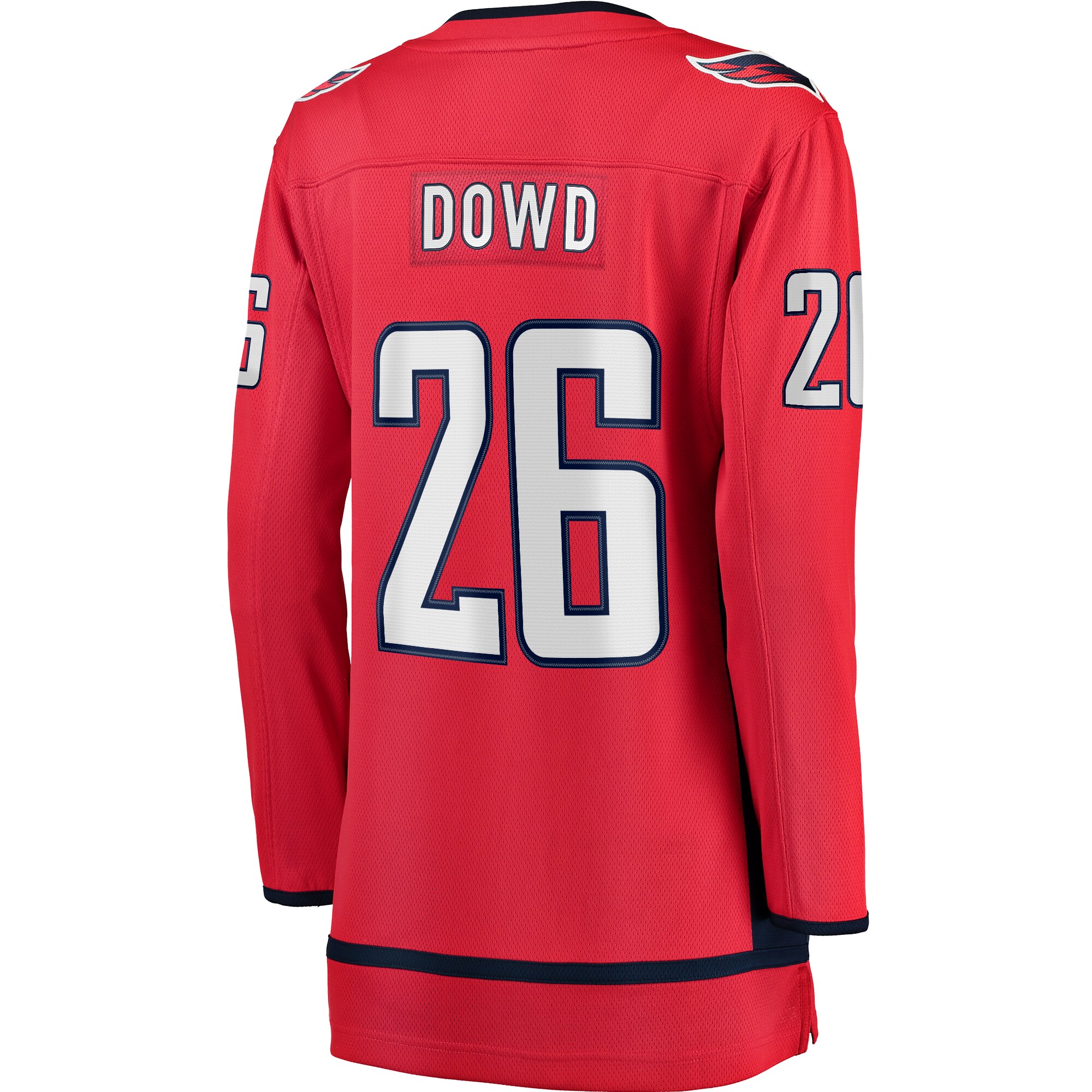 Nic Dowd Washington Capitals Fanatics Women's Home Breakaway Player Jersey - Red
