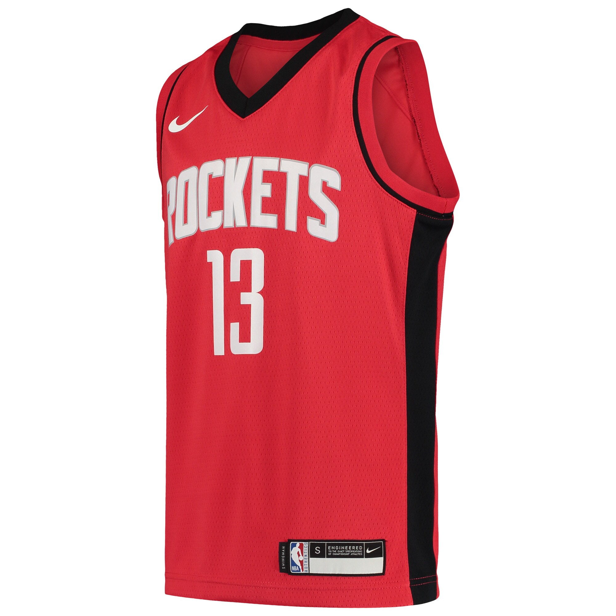 James Harden Houston Rockets  Youth Team Swingman Jersey - Icon Edition - Red