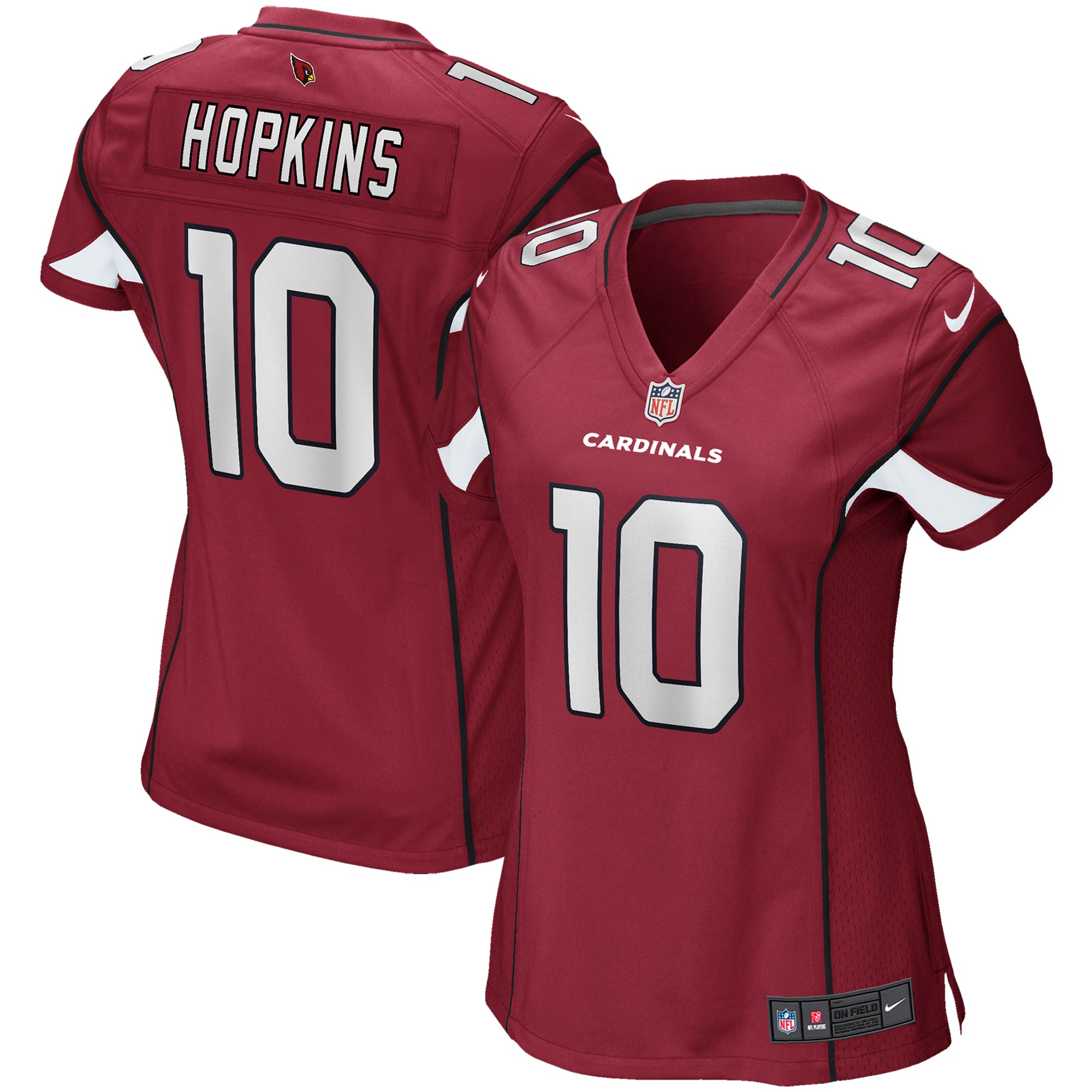 DeAndre Hopkins Arizona Cardinals  Women's Game Player Jersey - Cardinal