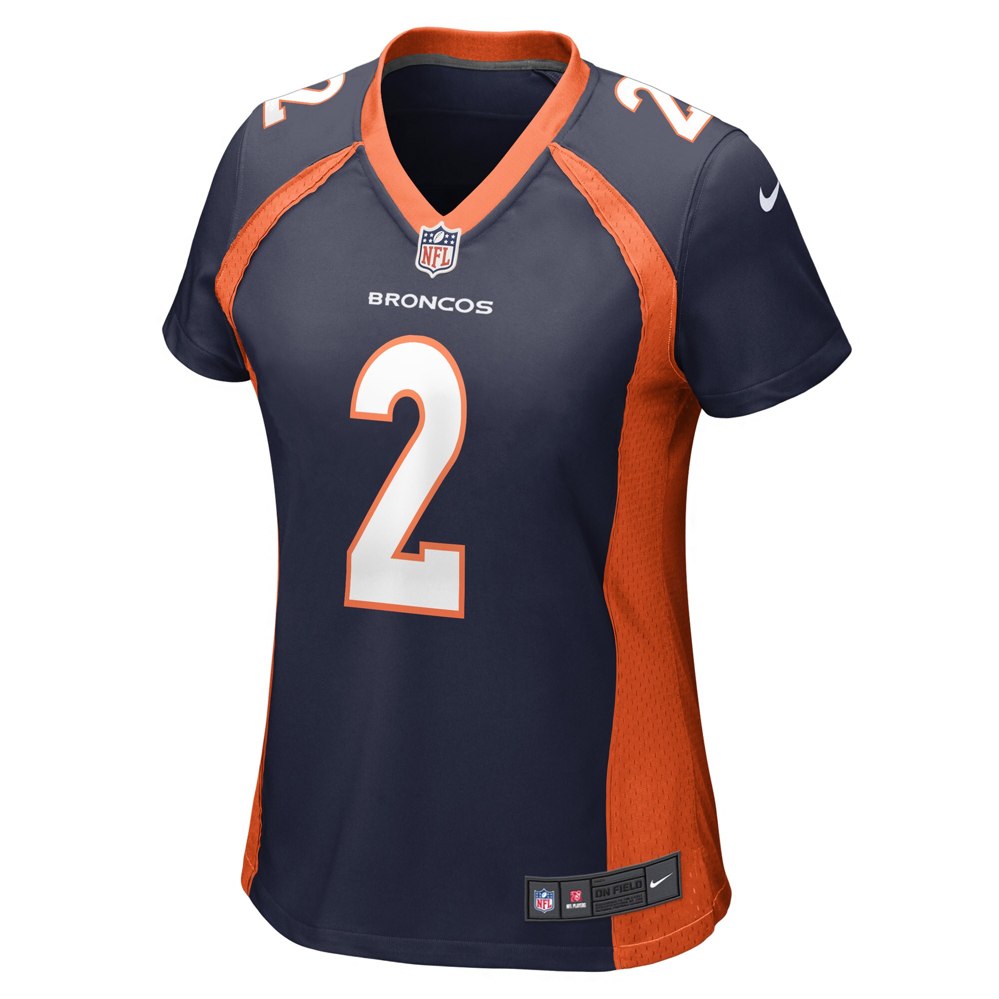 Patrick Surtain II Denver Broncos  Women's Home Game Player Jersey - Navy