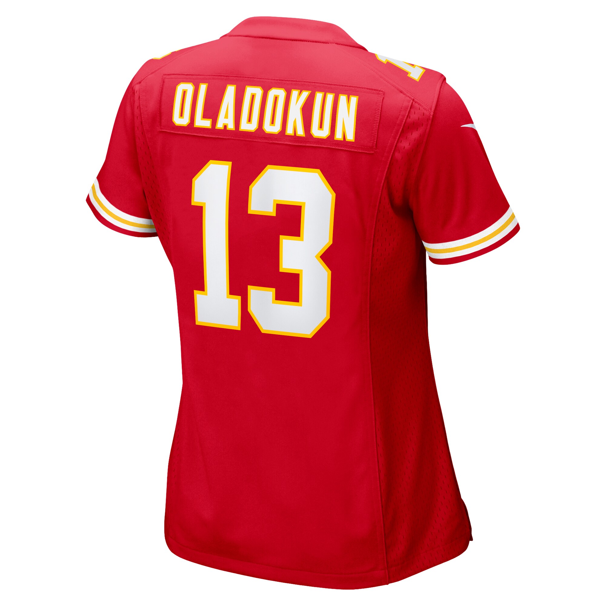 Chris Oladokun Kansas City Chiefs  Women's  Game Jersey -  Red