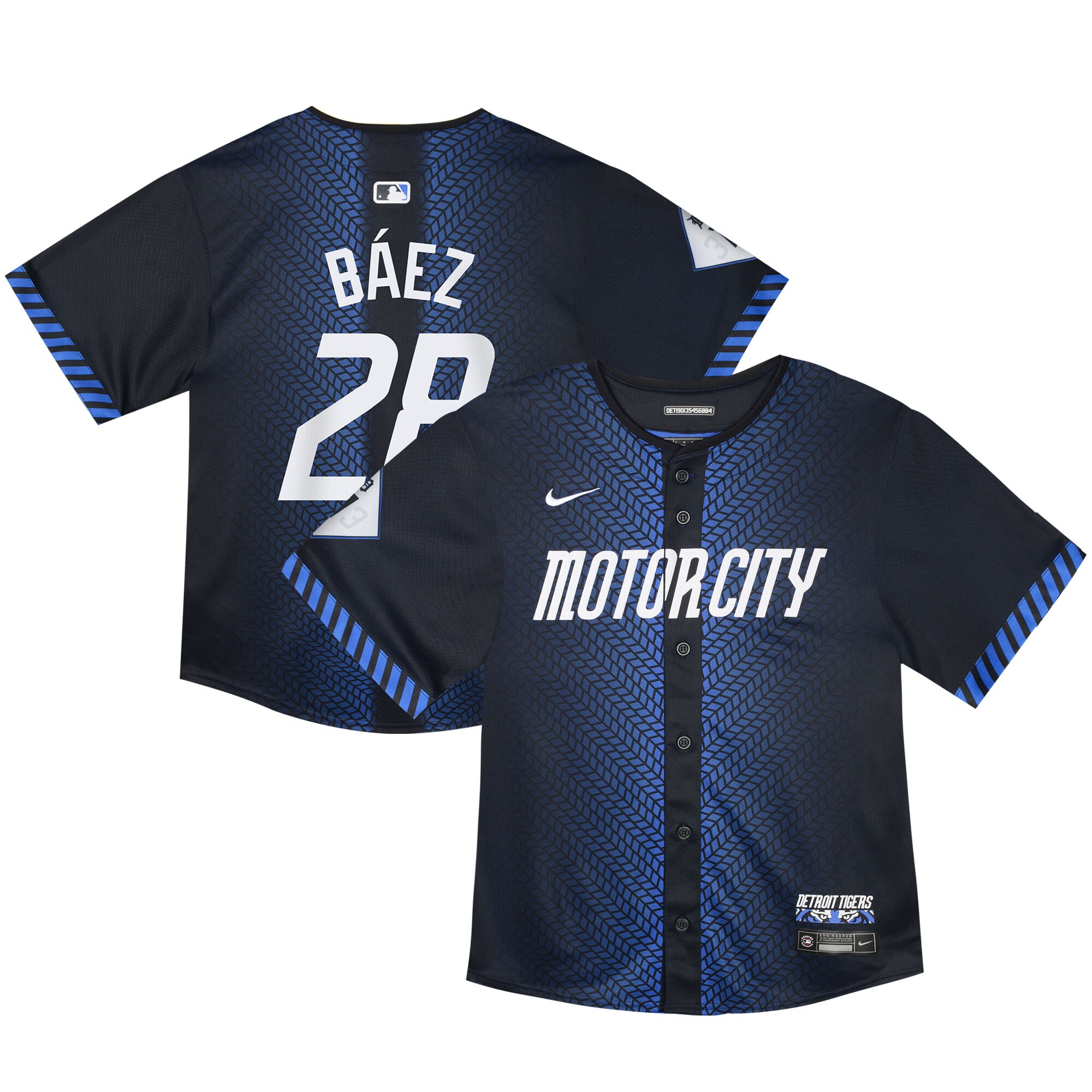 Javier Baez Detroit Tigers  Toddler 2024 City Connect Limited Jersey - Navy