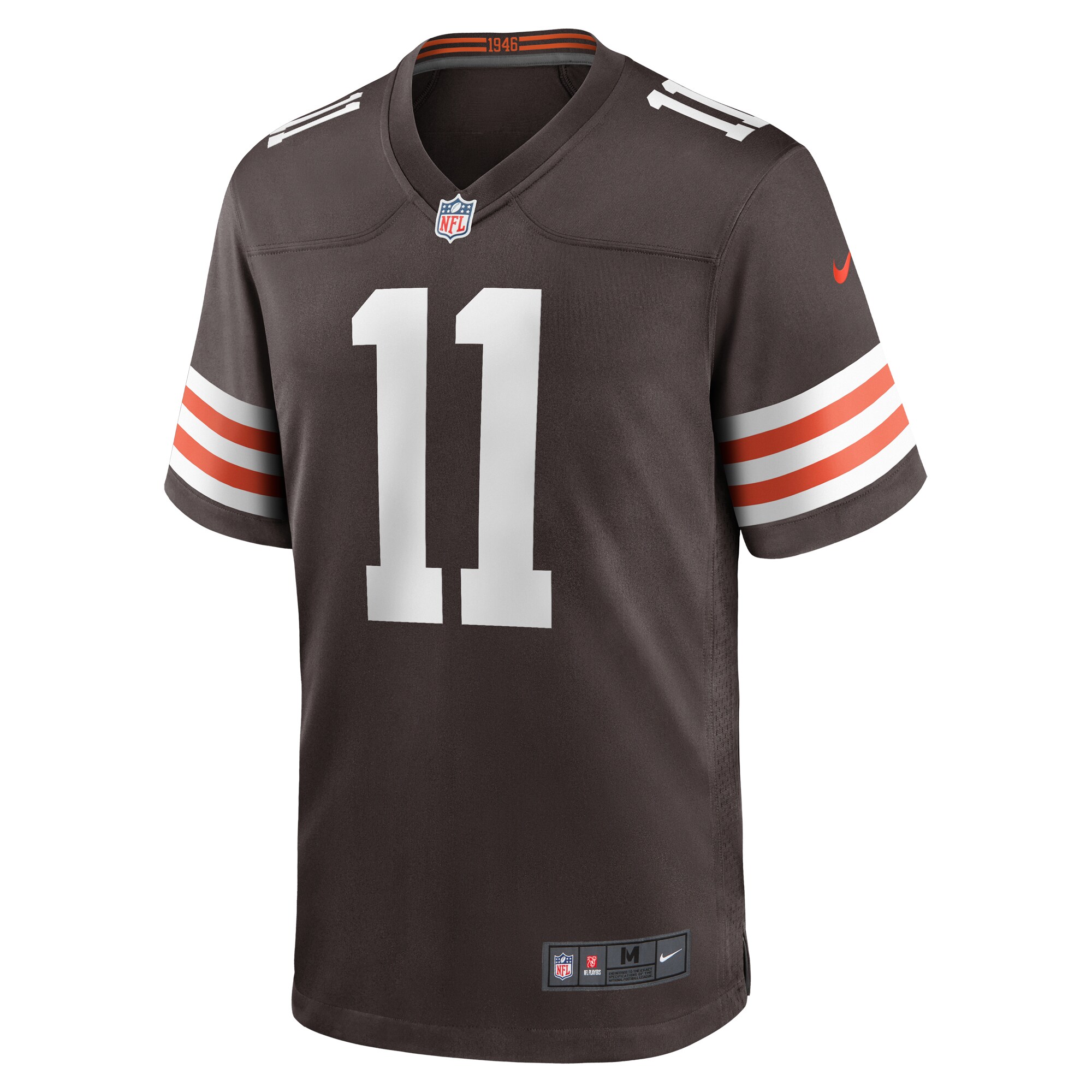 James Proche II Cleveland Browns  Game Jersey - Brown