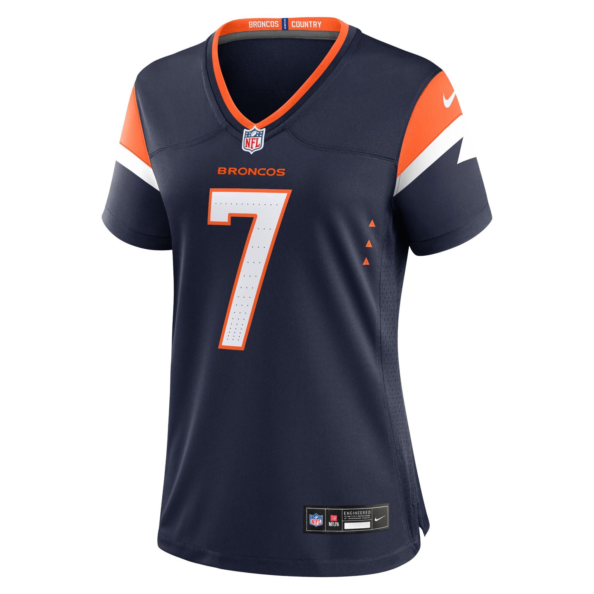 John Elway Denver Broncos  Women's Retired Player Alternate Game Jersey - Navy