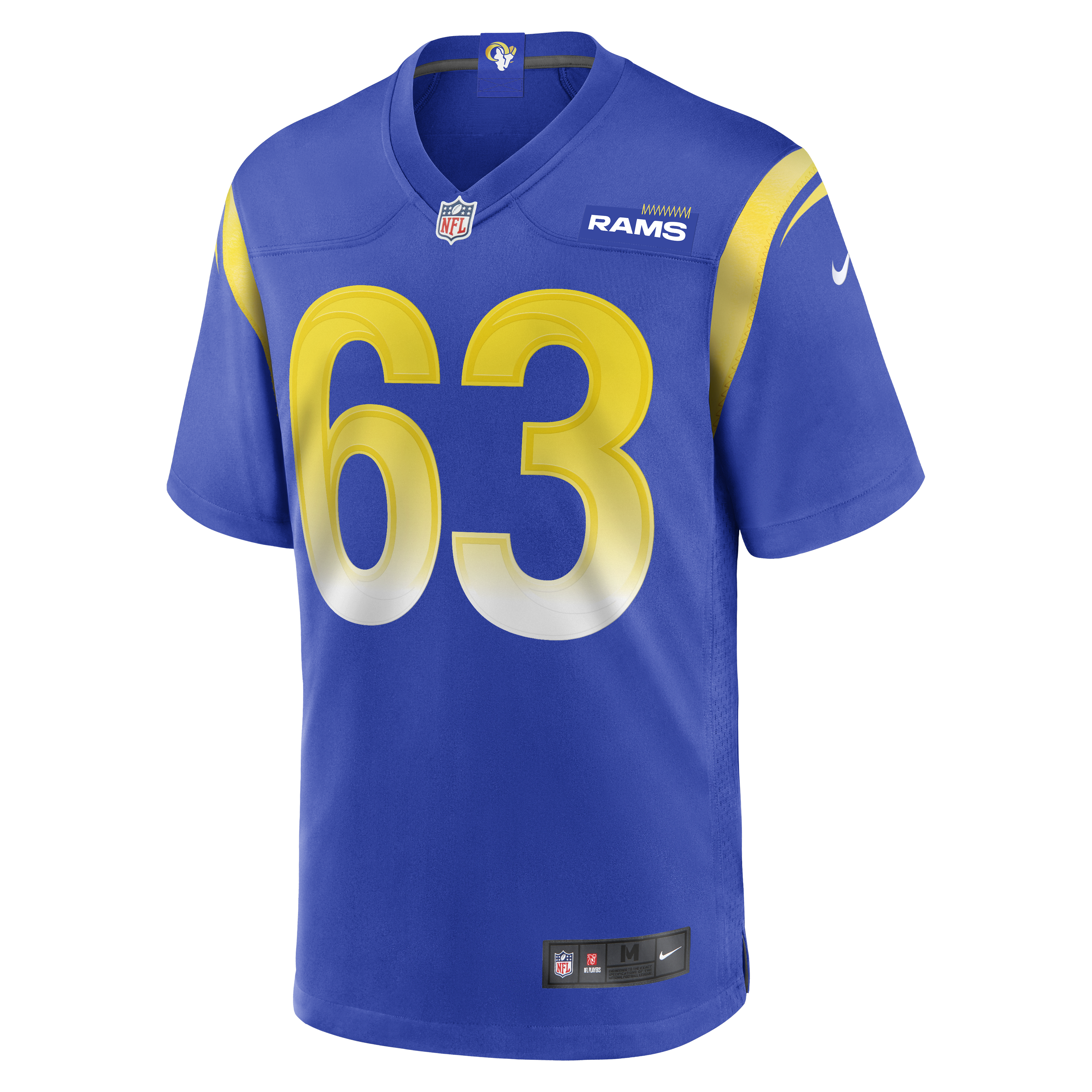Grant Miller Los Angeles Rams   Game Jersey - Royal