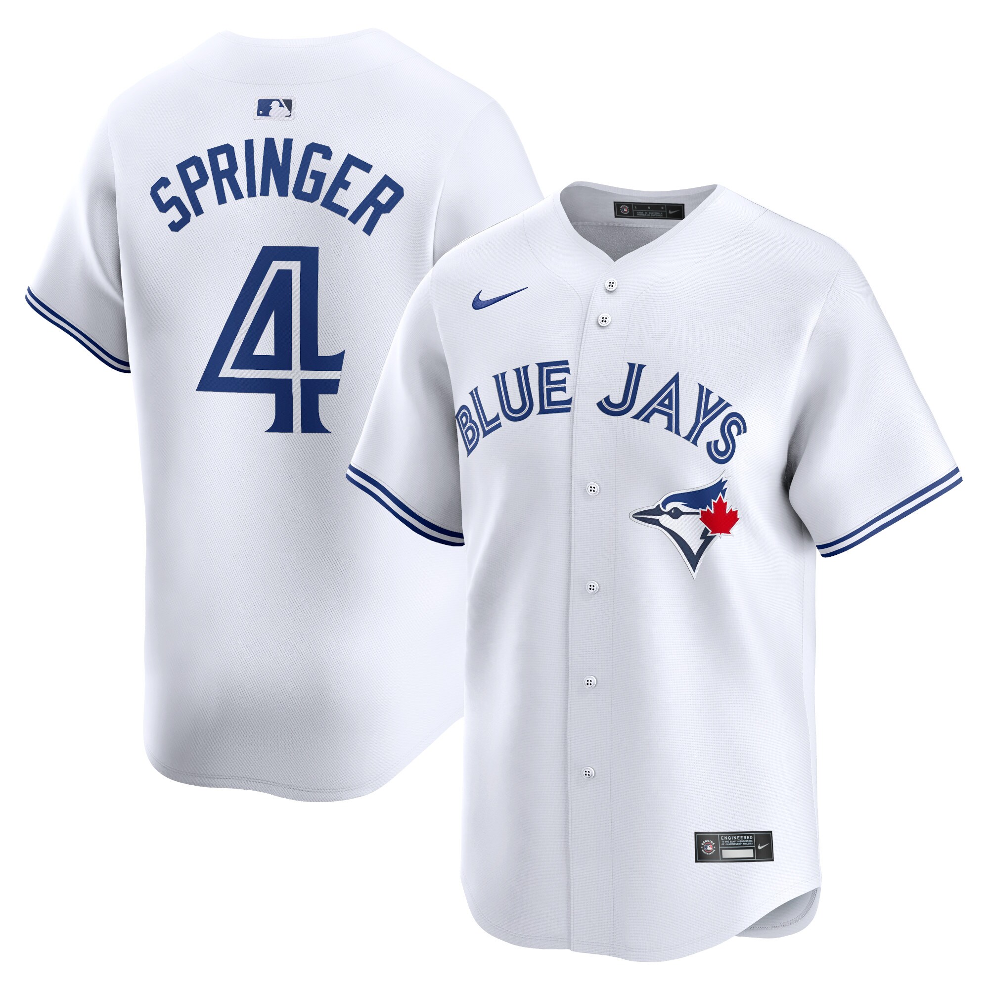 George Springer Toronto Blue Jays  Home Limited Player Jersey - White