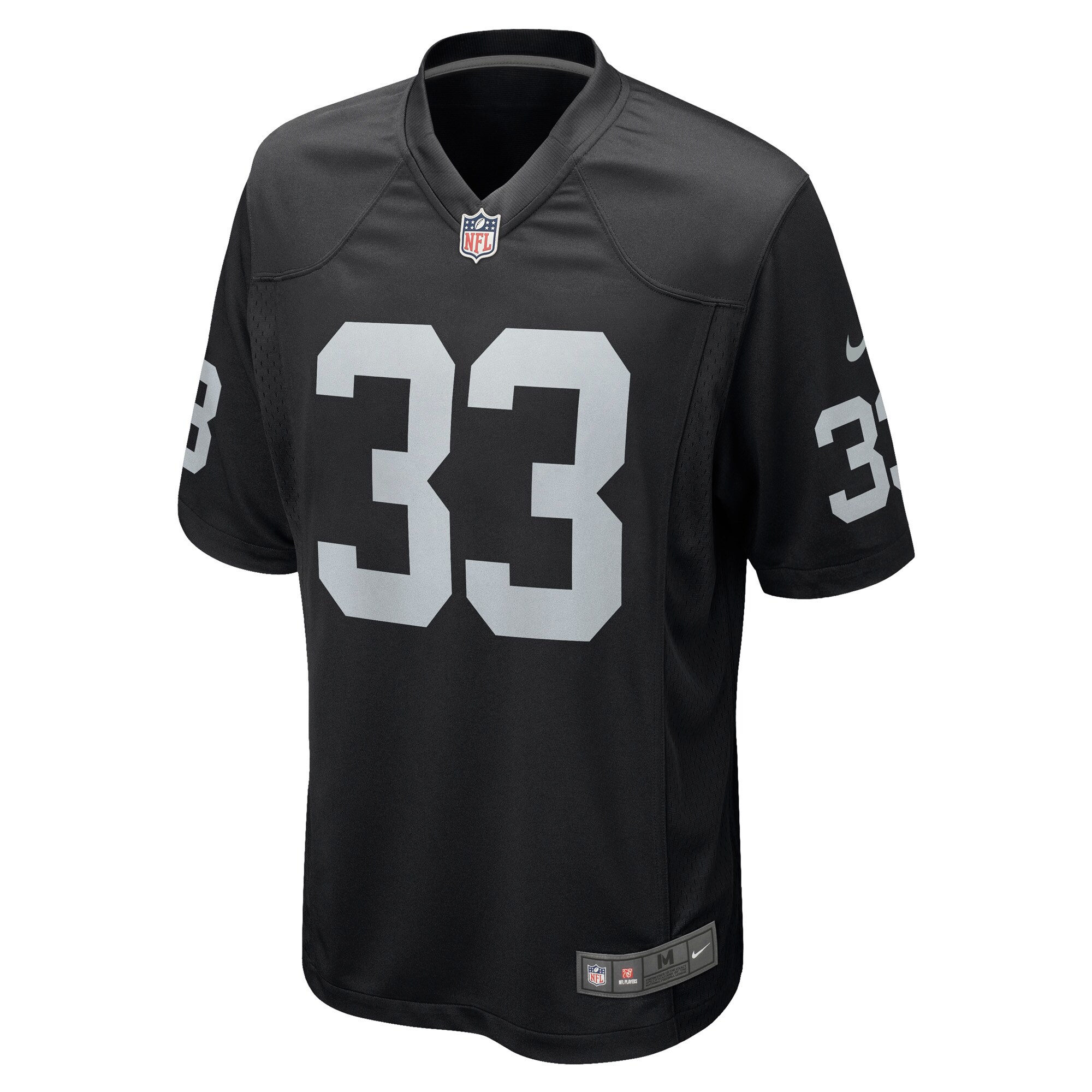 Roderic Teamer Las Vegas Raiders  Game Jersey - Black