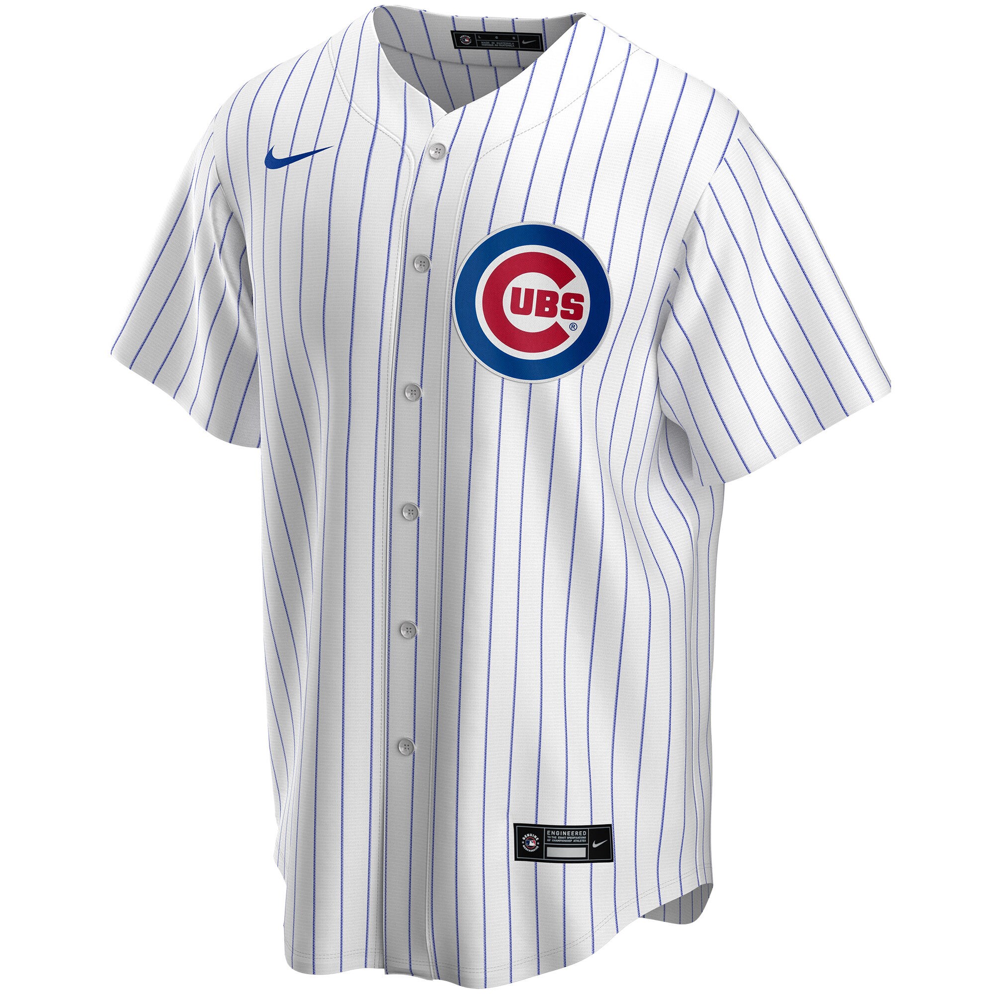 Chicago Cubs  Home Replica Custom Jersey - White