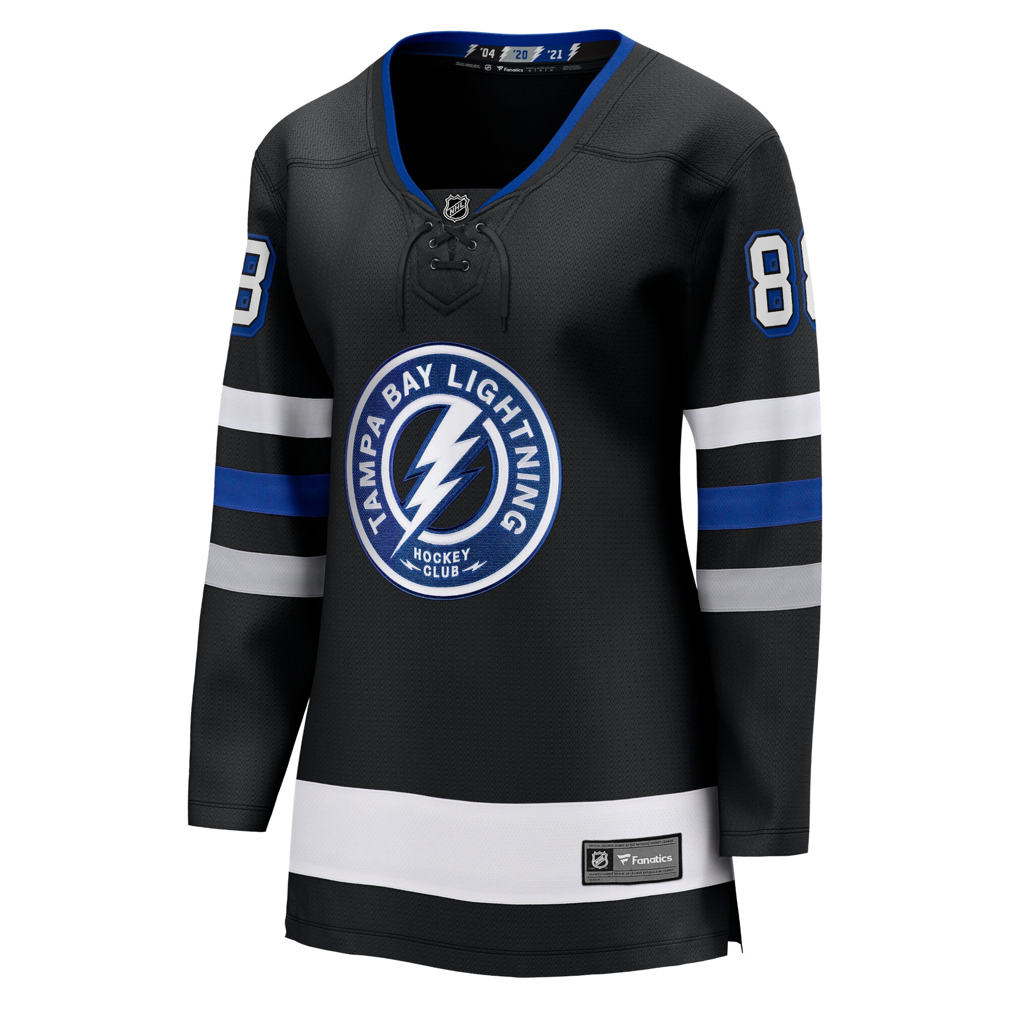 Andrei Vasilevskiy Tampa Bay Lightning Fanatics Women's Alternate Premier Breakaway Player Jersey - Black