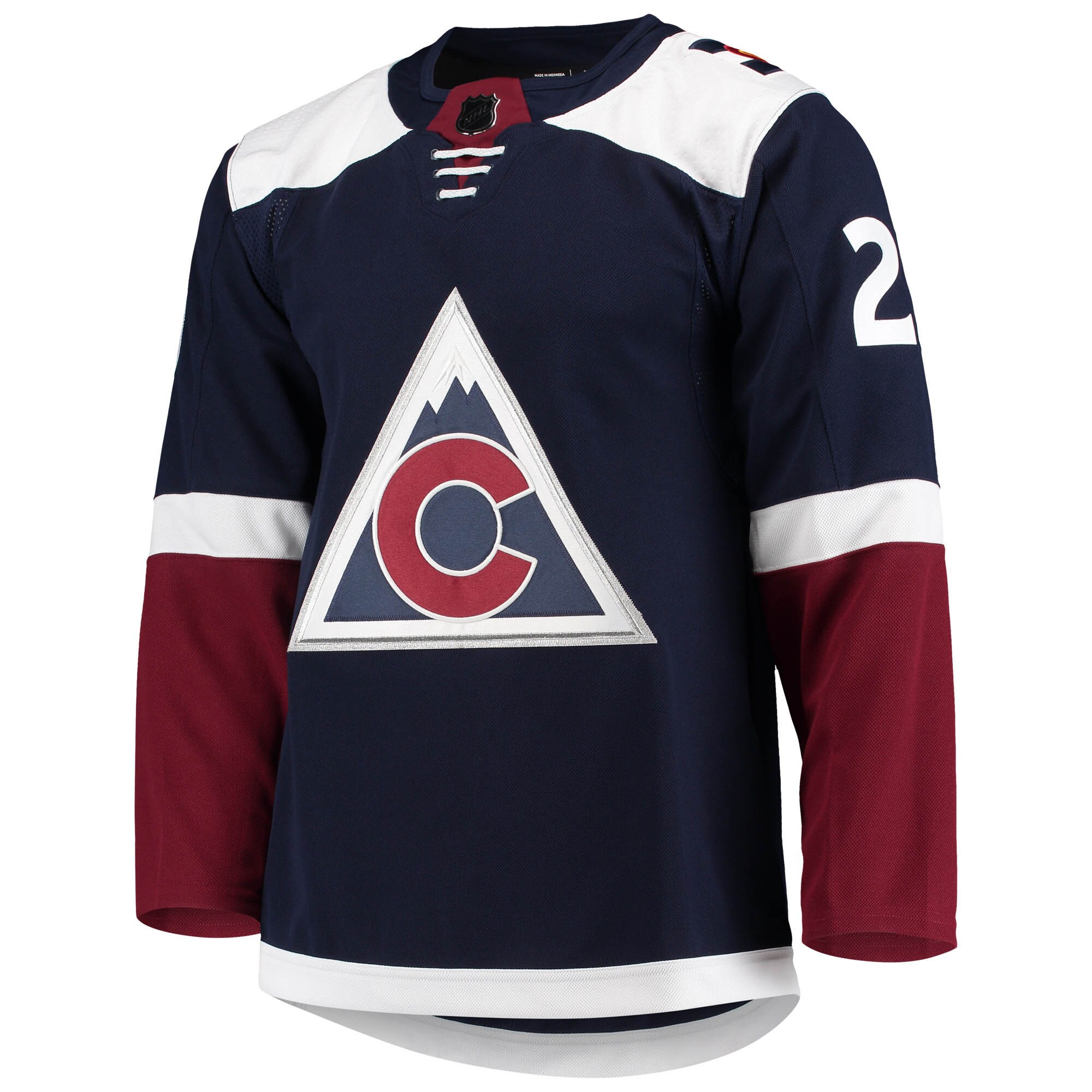 Nathan MacKinnon Colorado Avalanche adidas Alternate Primegreen Authentic Player Jersey - Navy