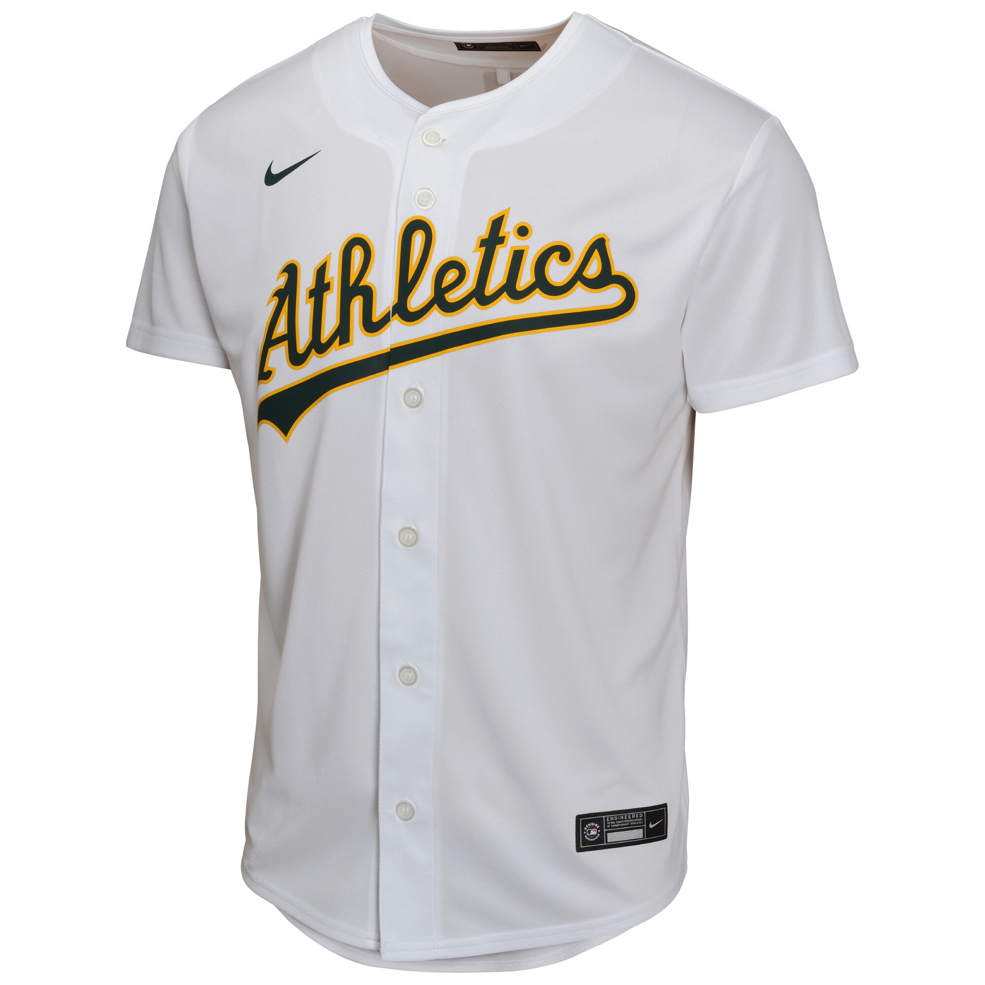 Zack Gelof Oakland Athletics  Youth Home Game Player Jersey - Gray