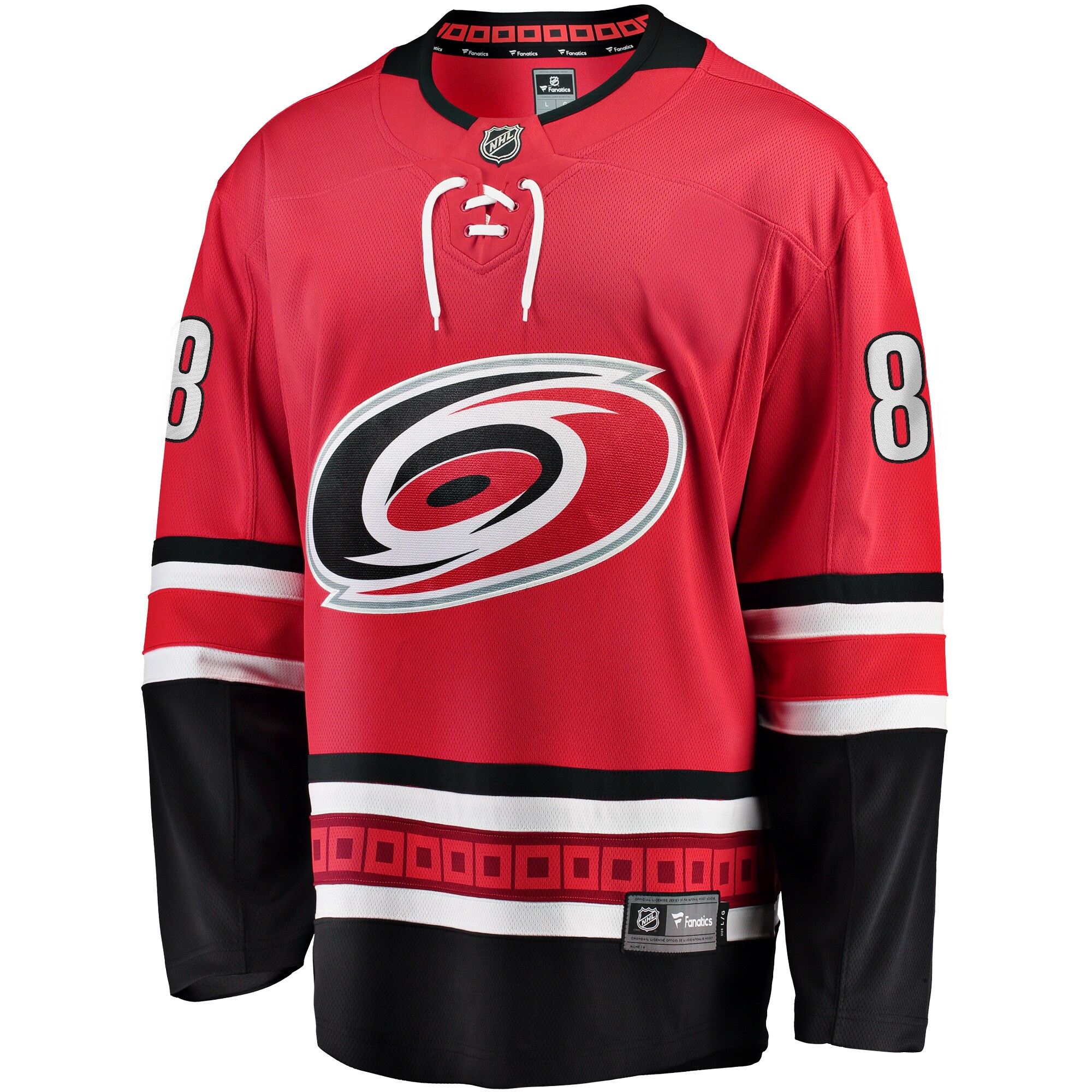 Martin Necas Carolina Hurricanes Fanatics Alternate Breakaway Player Jersey - Red