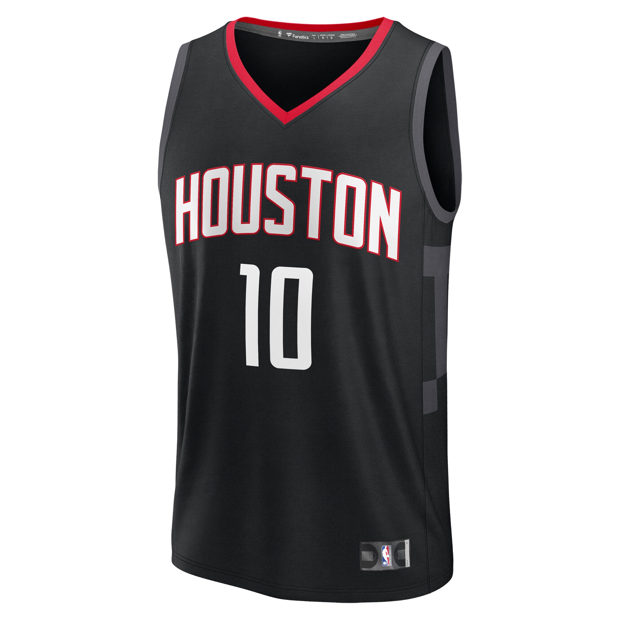Jabari Smith Jr. Houston Rockets Fanatics Youth Fast Break Replica Player Jersey - Statement Edition - Black