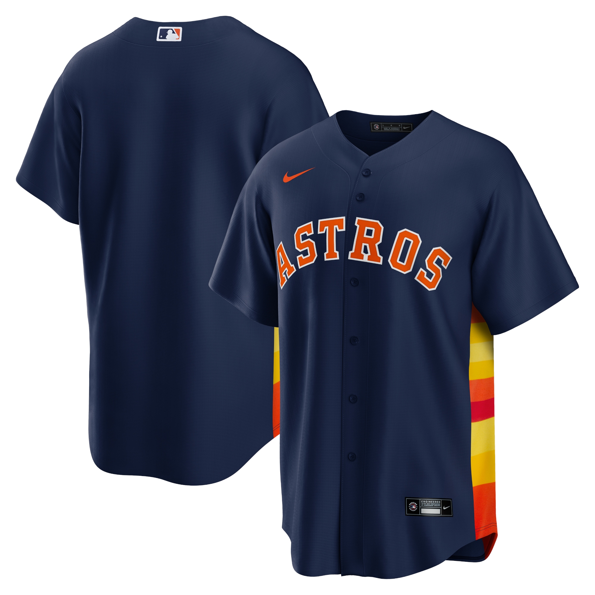 Houston Astros  Alternate Replica Team Jersey - Navy