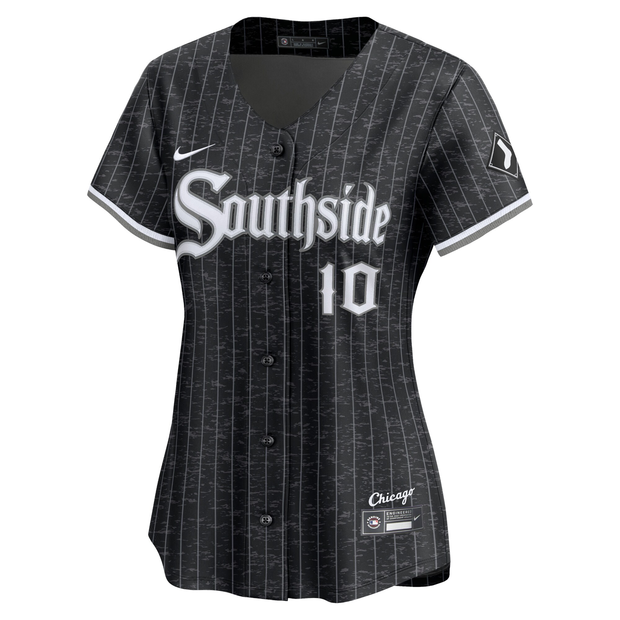 Yo\u00c3\u00a1n Moncada Chicago White Sox  Women's City Connect Limited Player Jersey - Black