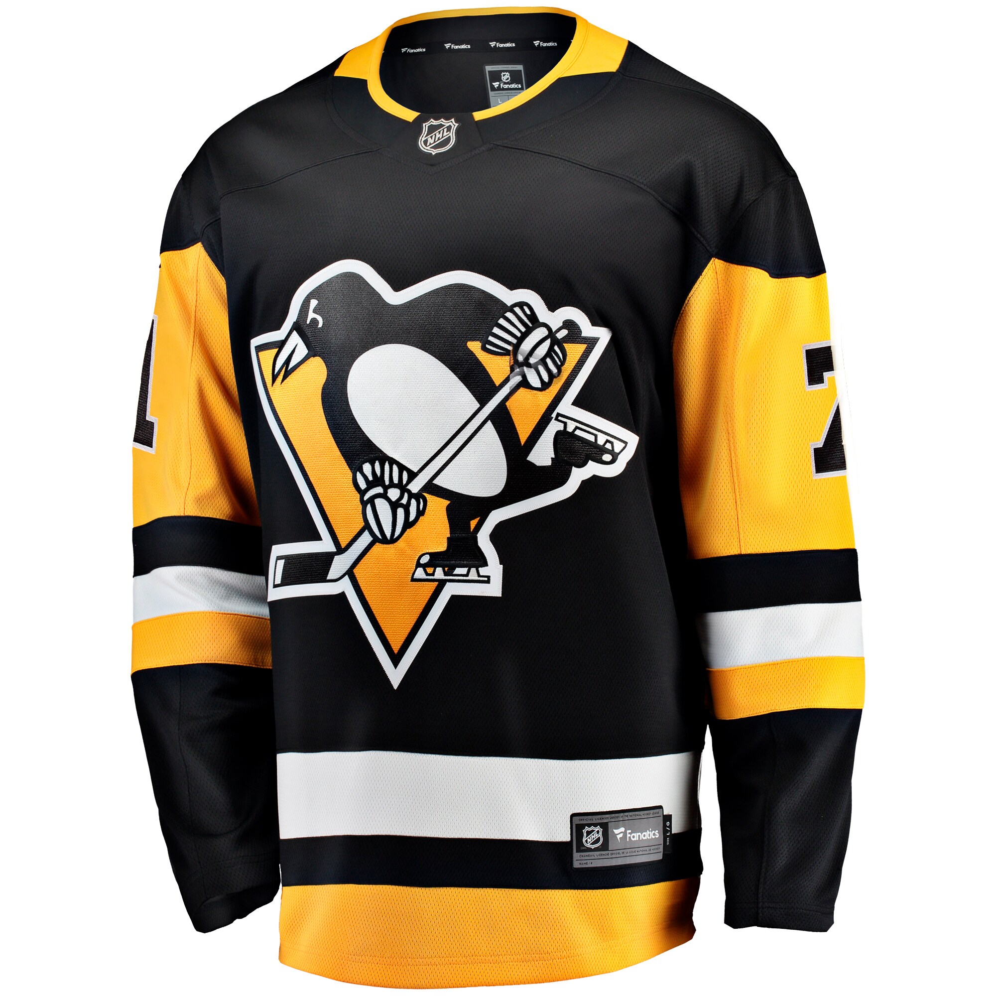 Evgeni Malkin Pittsburgh Penguins Fanatics Home Breakaway Jersey - Black