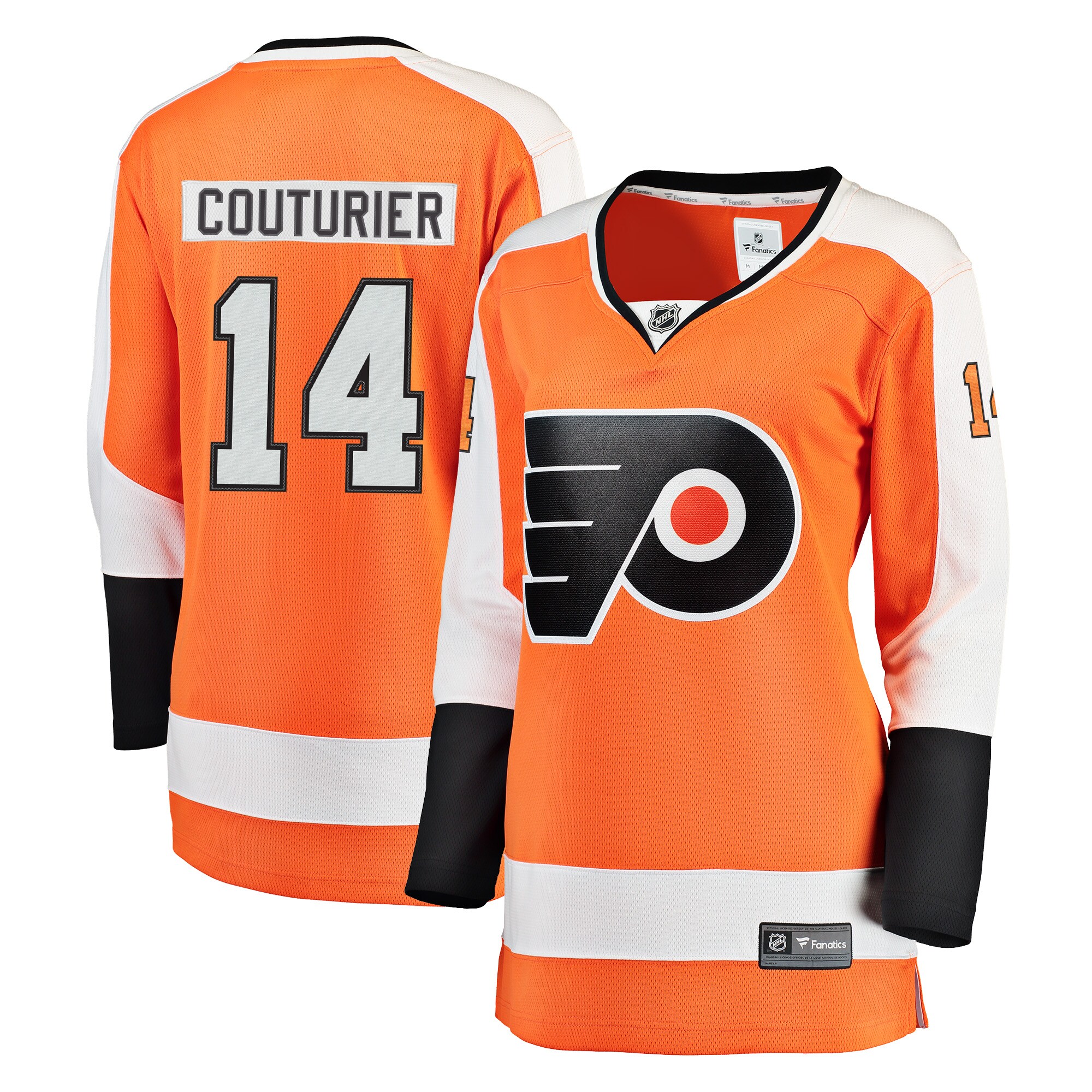 Sean Couturier Philadelphia Flyers Fanatics Women's Breakaway Player Jersey - Orange