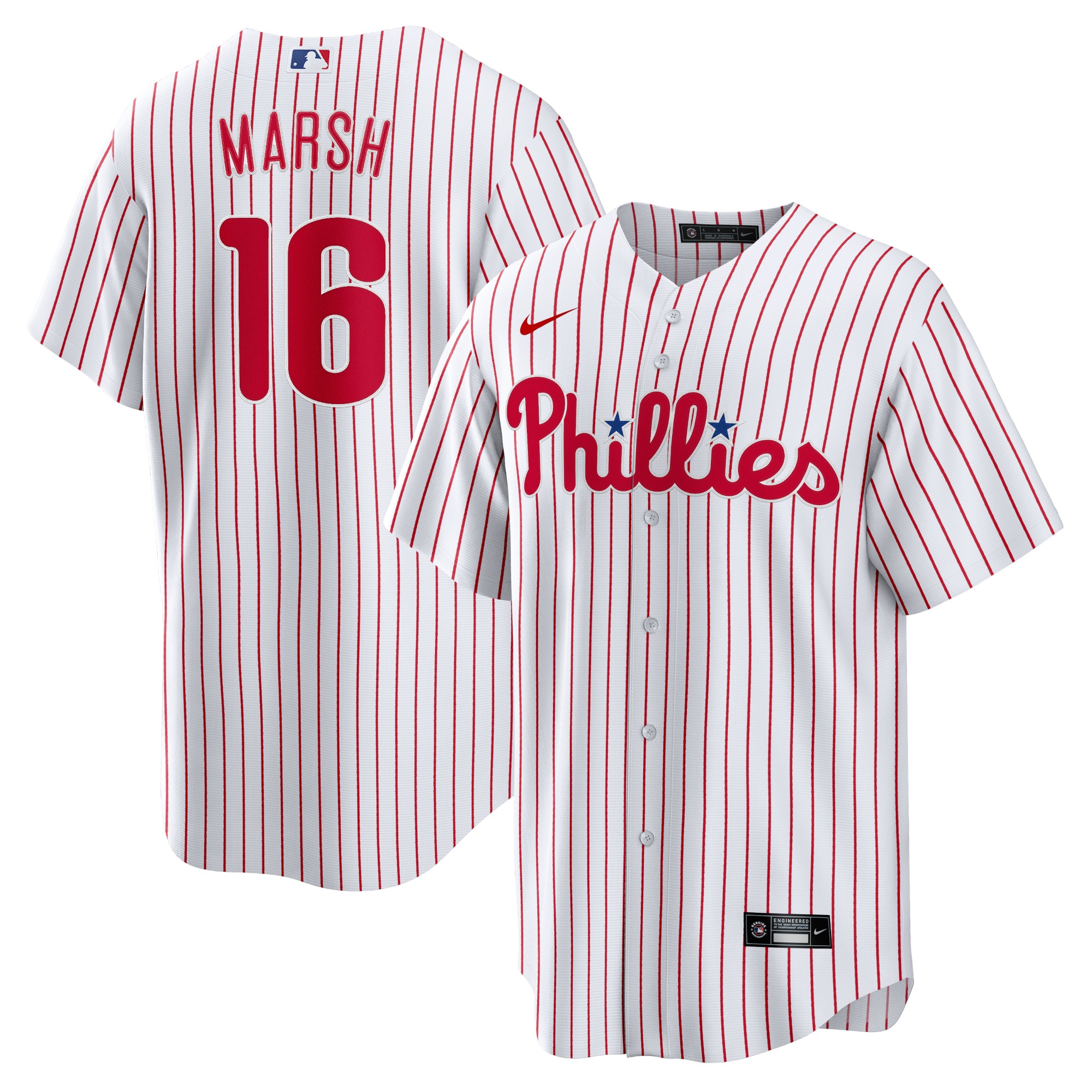 Brandon Marsh Philadelphia Phillies  Replica Player Jersey - White