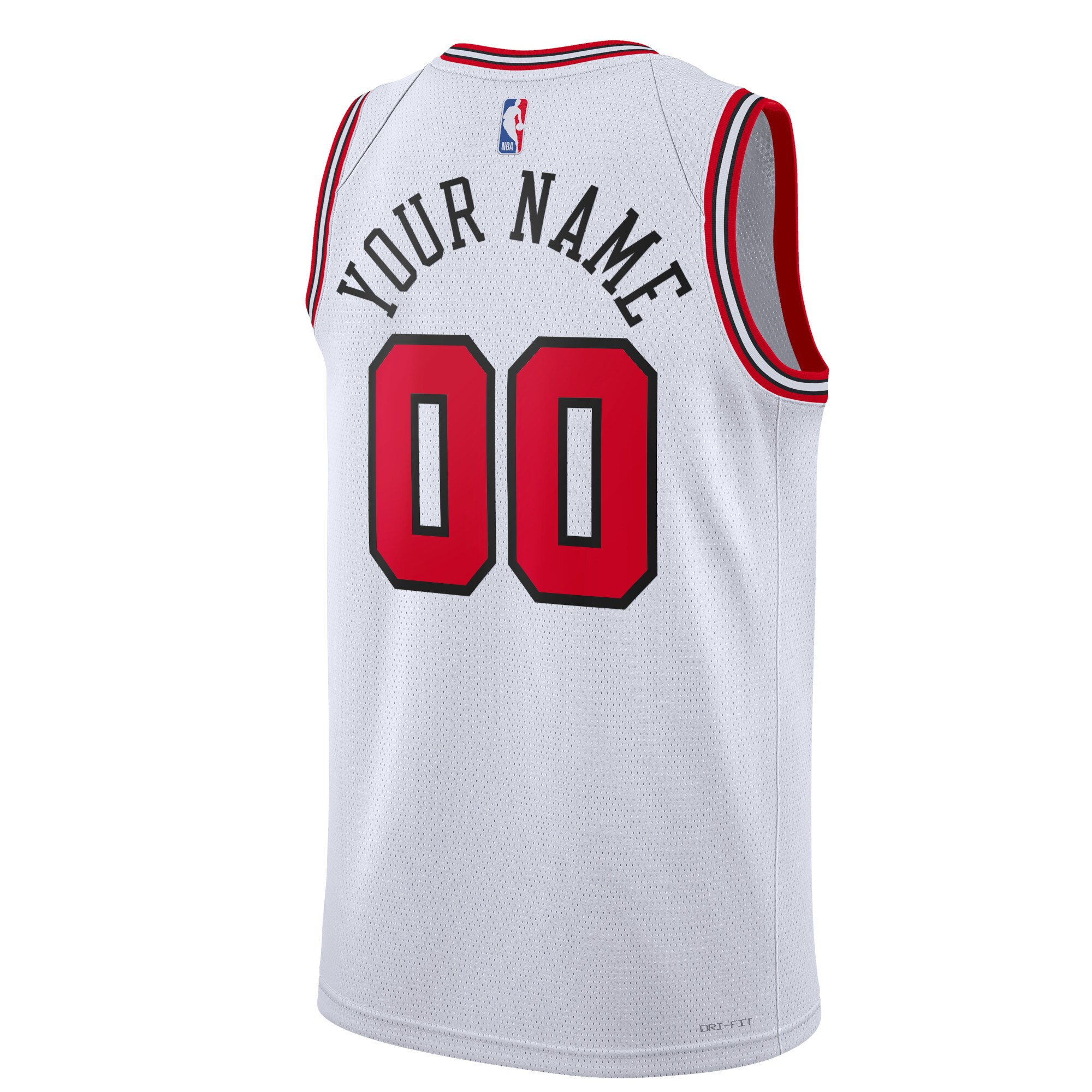 Chicago Bulls  Unisex Swingman Custom Jersey White - Association Edition