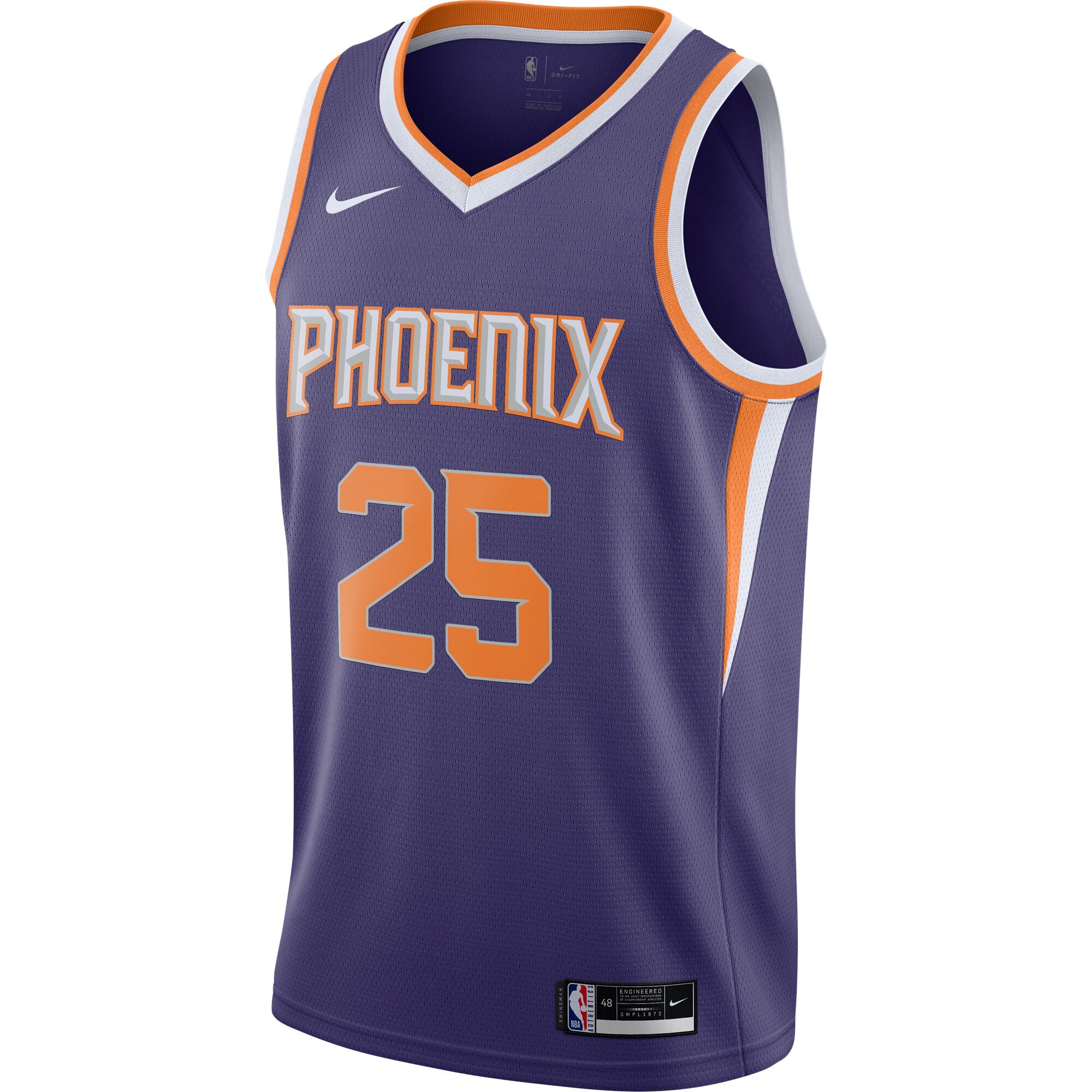 Mikal Bridges Phoenix Suns  2020\/21 Swingman Player Jersey - Icon Edition - Purple
