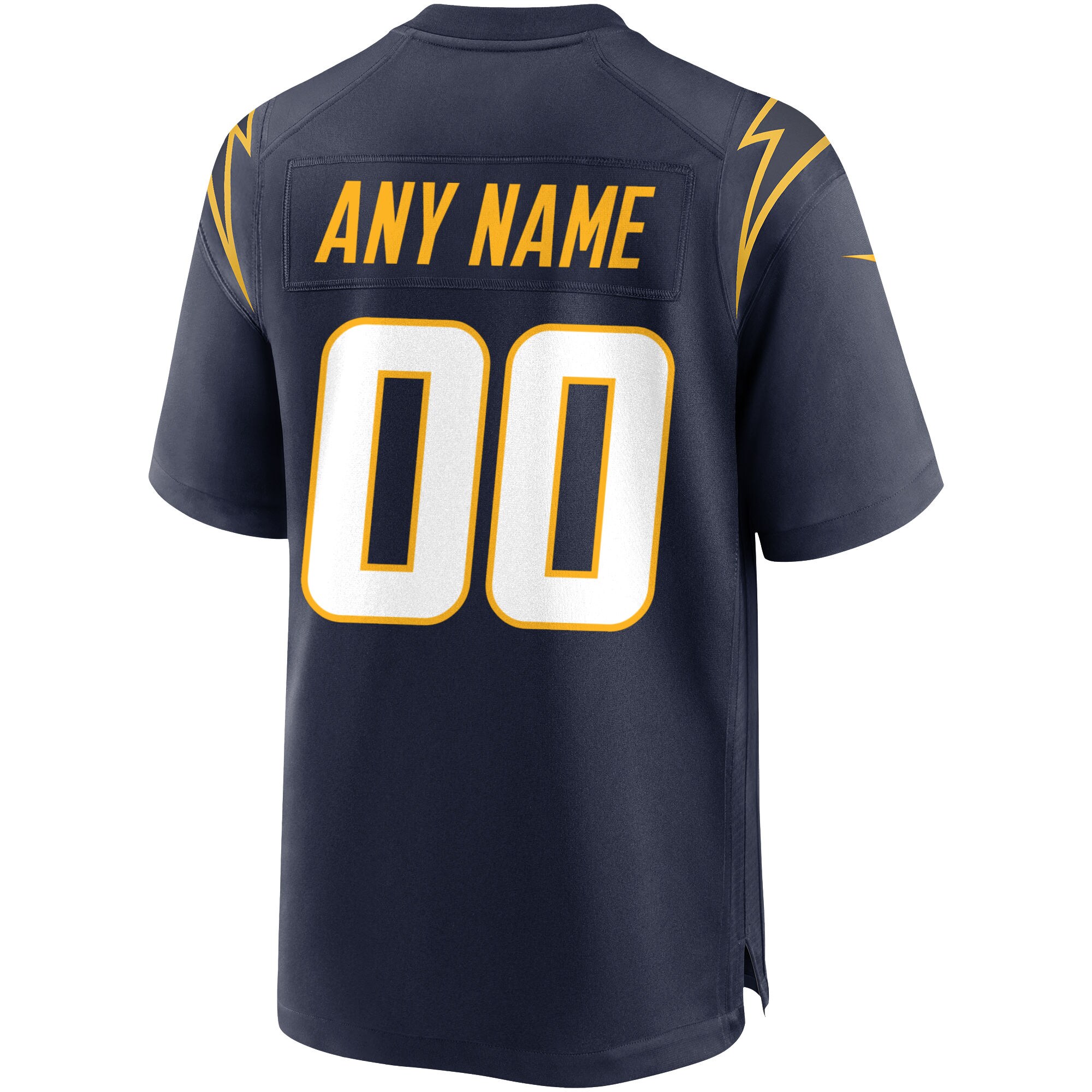 Los Angeles Chargers  Alternate Custom Game Jersey - Navy